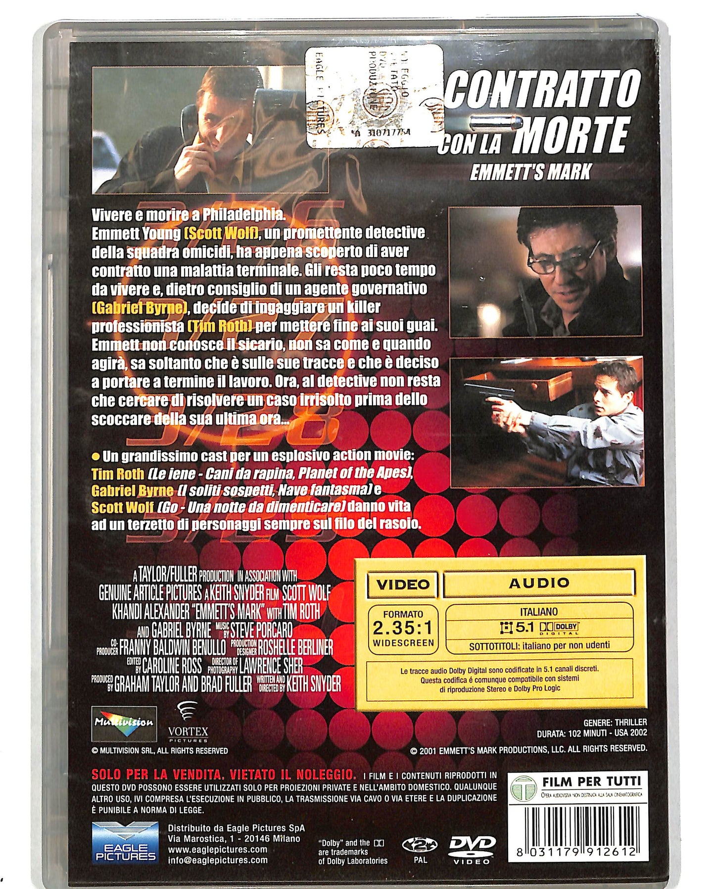 EBOND Contratto con la morte DVD D685456