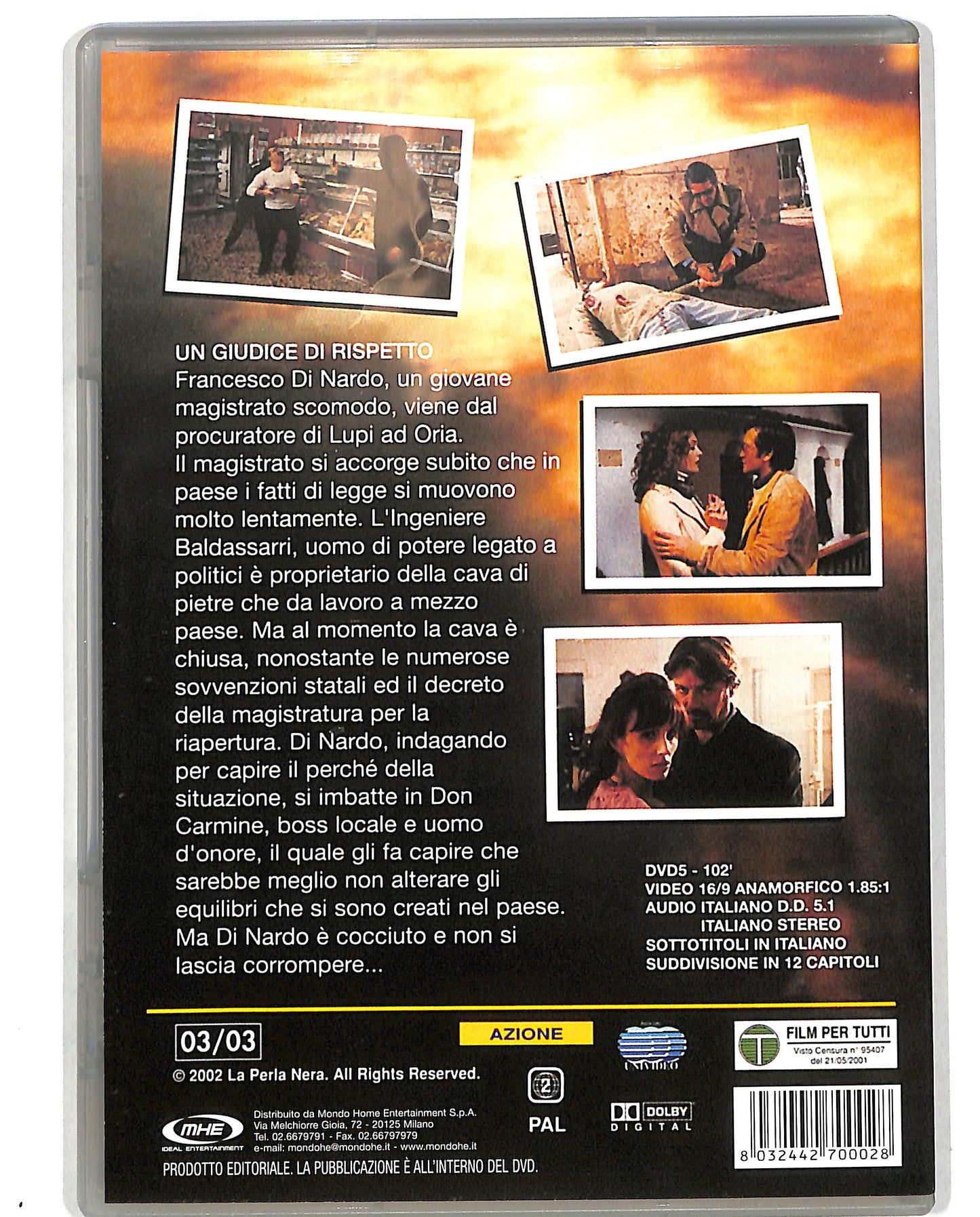 EBOND Un giudice di rispetto DVD D685458