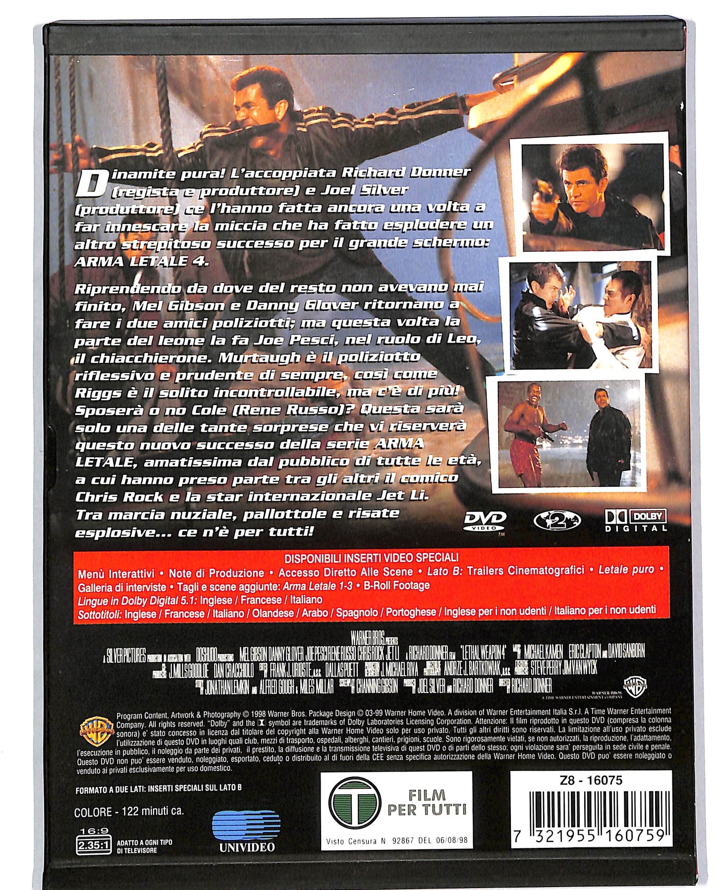 EBOND Arma letale 4 SNAPPER DVD D685540