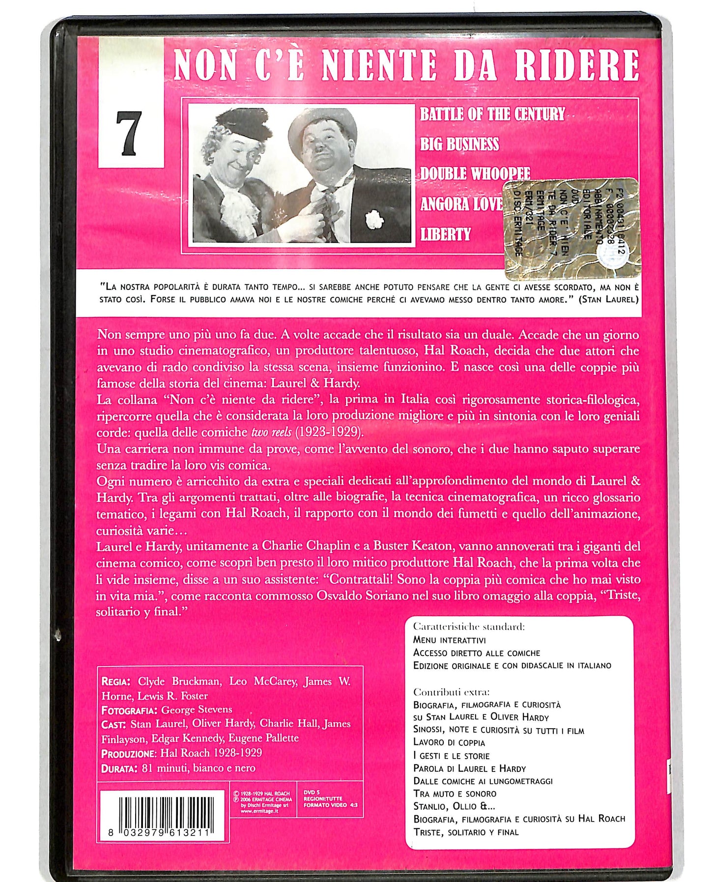 EBOND Stan e Ollio Non c'e niente da ridere vol.7 DVD D685636