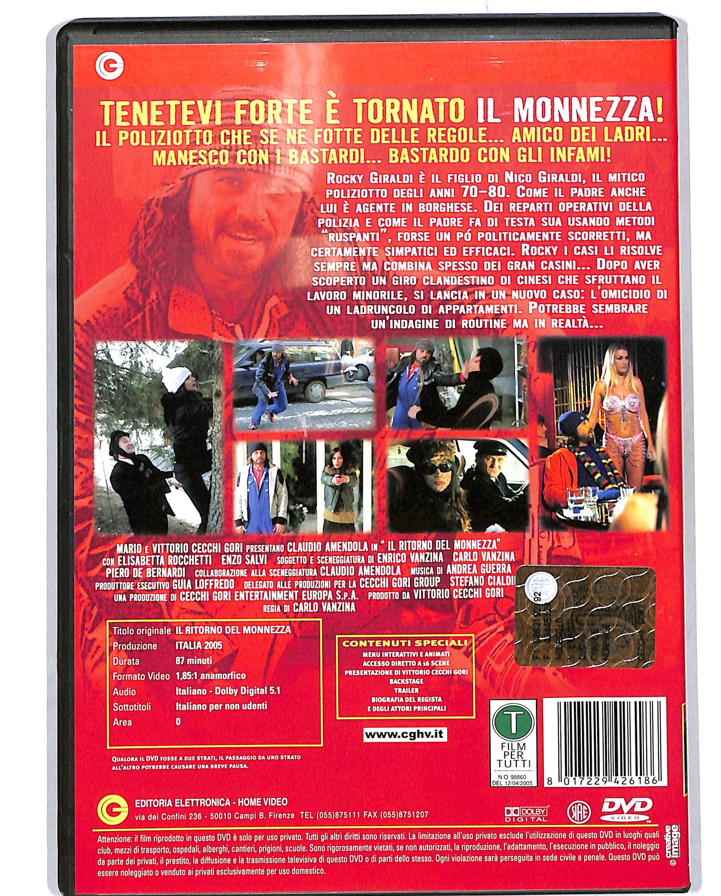 EBOND Il ritorno del Monnezza DVD D685640