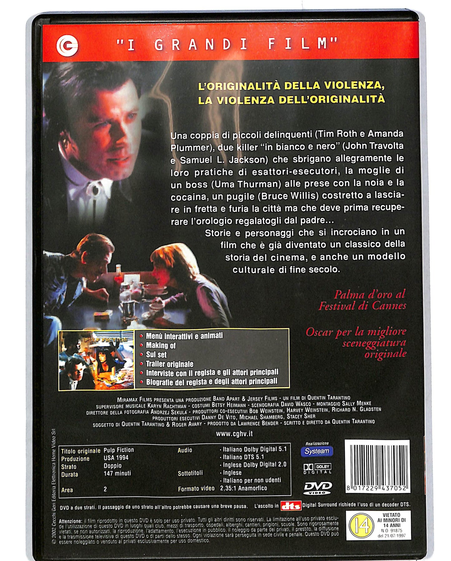 EBOND Pulp Fiction DVD D685648