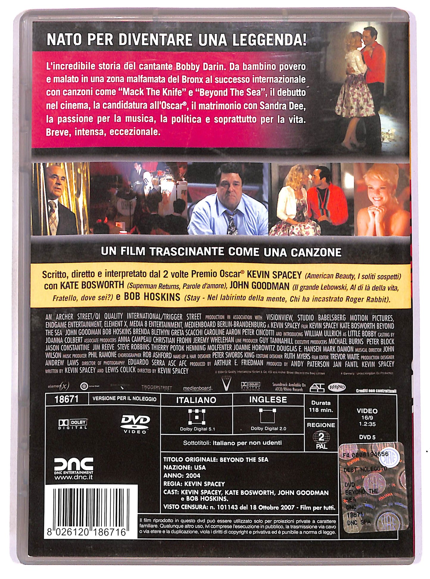 EBOND Beyond the Sea NOLEGGIO DVD D686104