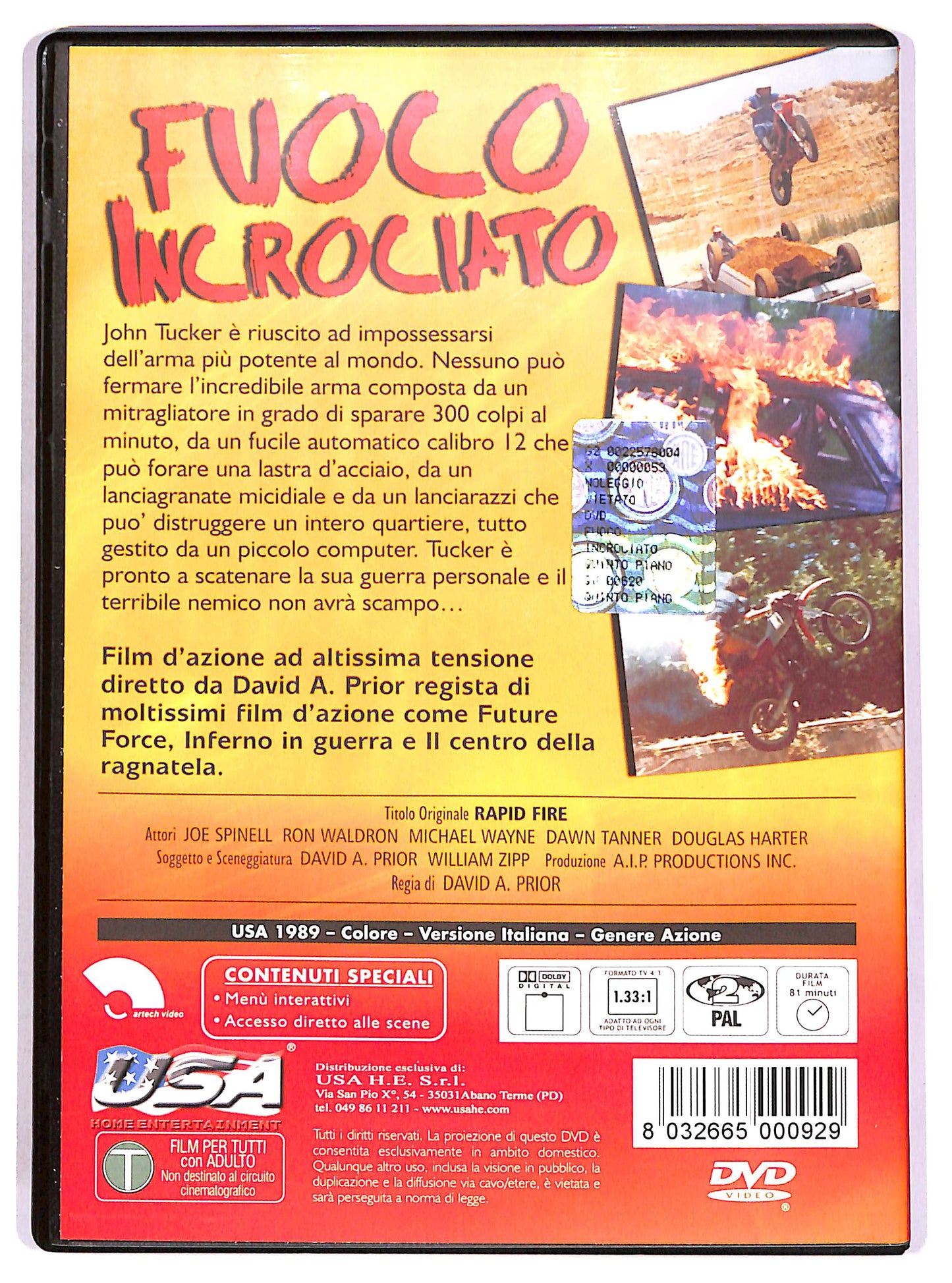 EBOND Fuoco incrociato DVD D686149