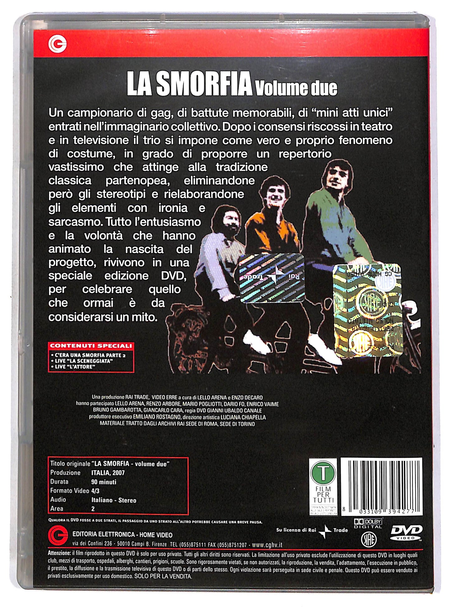 EBOND La smorfia - Volume Due DVD D686159