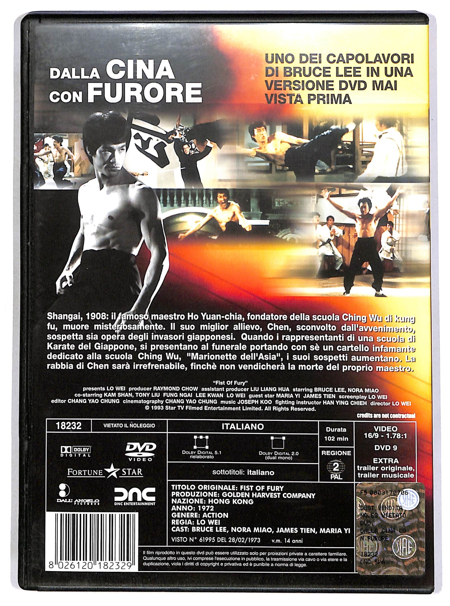 EBOND Dalla cina con furore DVD D686205