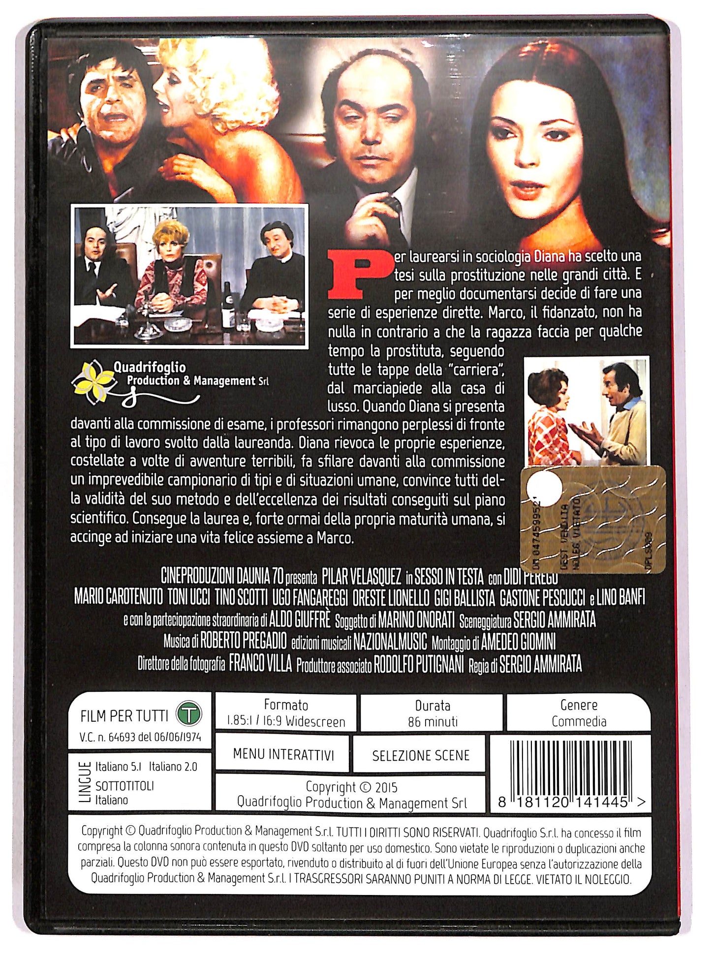 EBOND Sesso in testa DVD D686303