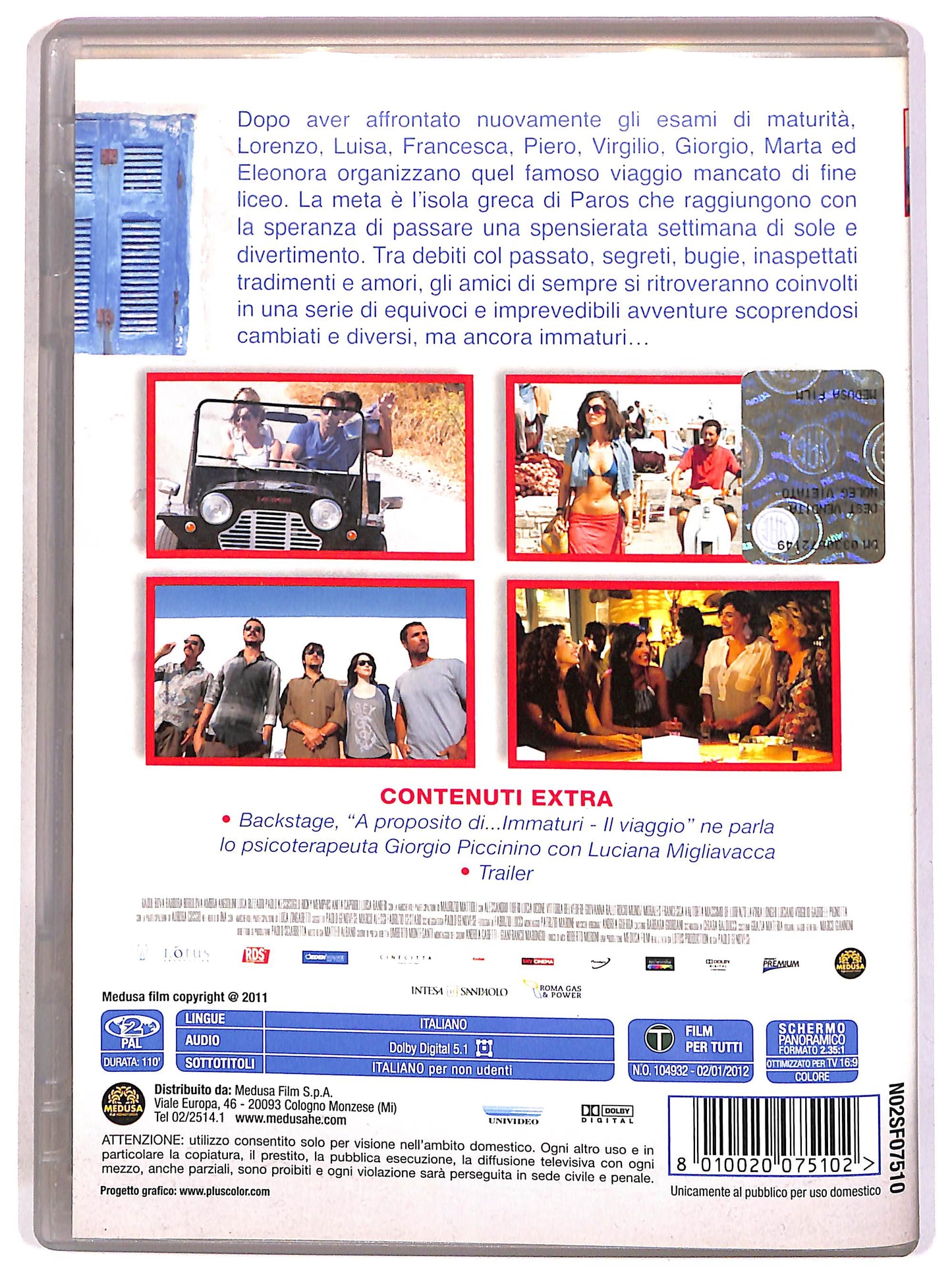 EBOND Immaturi - Il viaggio DVD D686425