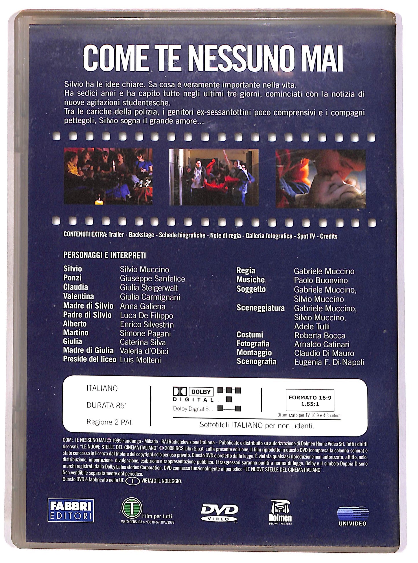 EBOND Come te nessuno mai EDITORIALE DVD D686432