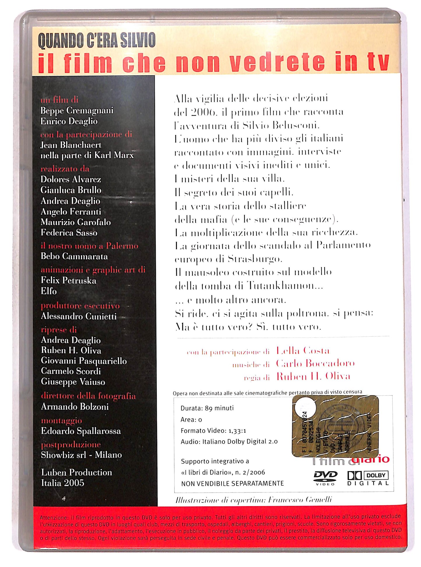 EBOND Quando c'era Silvio EDITORIALE DVD D686540
