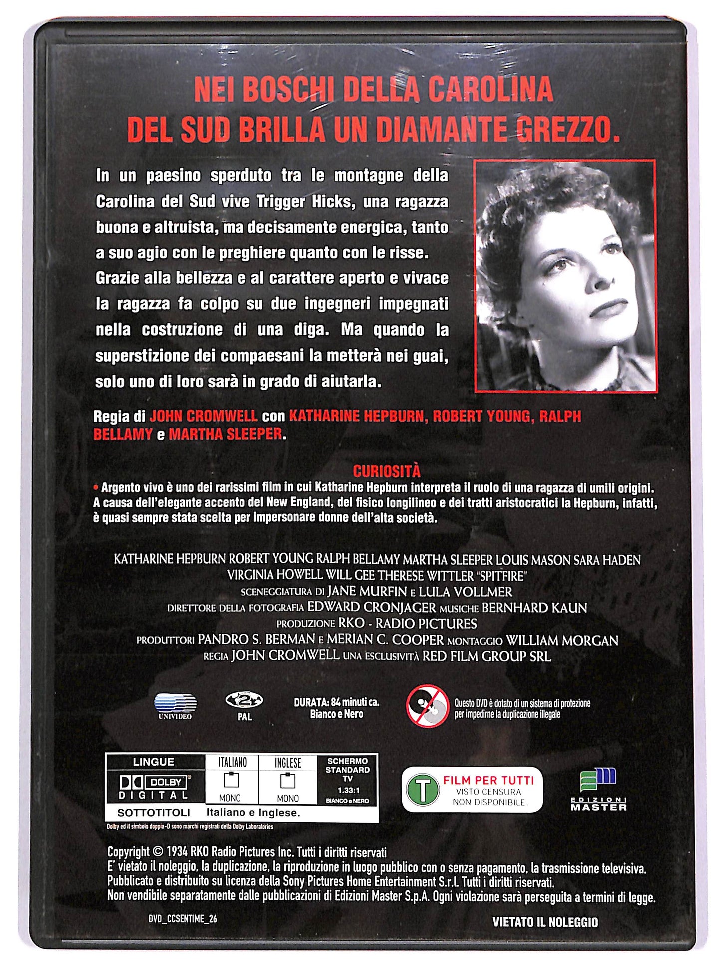 EBOND Argento vivo EDITORIALE DVD D686832