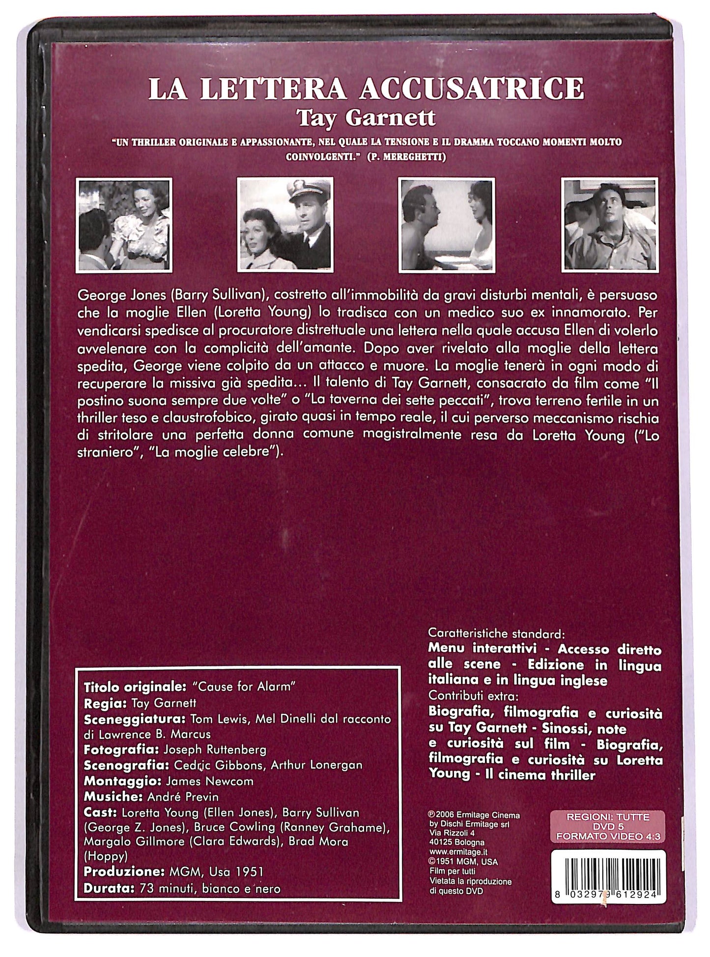 EBOND La lettera accusatrice DVD D686901