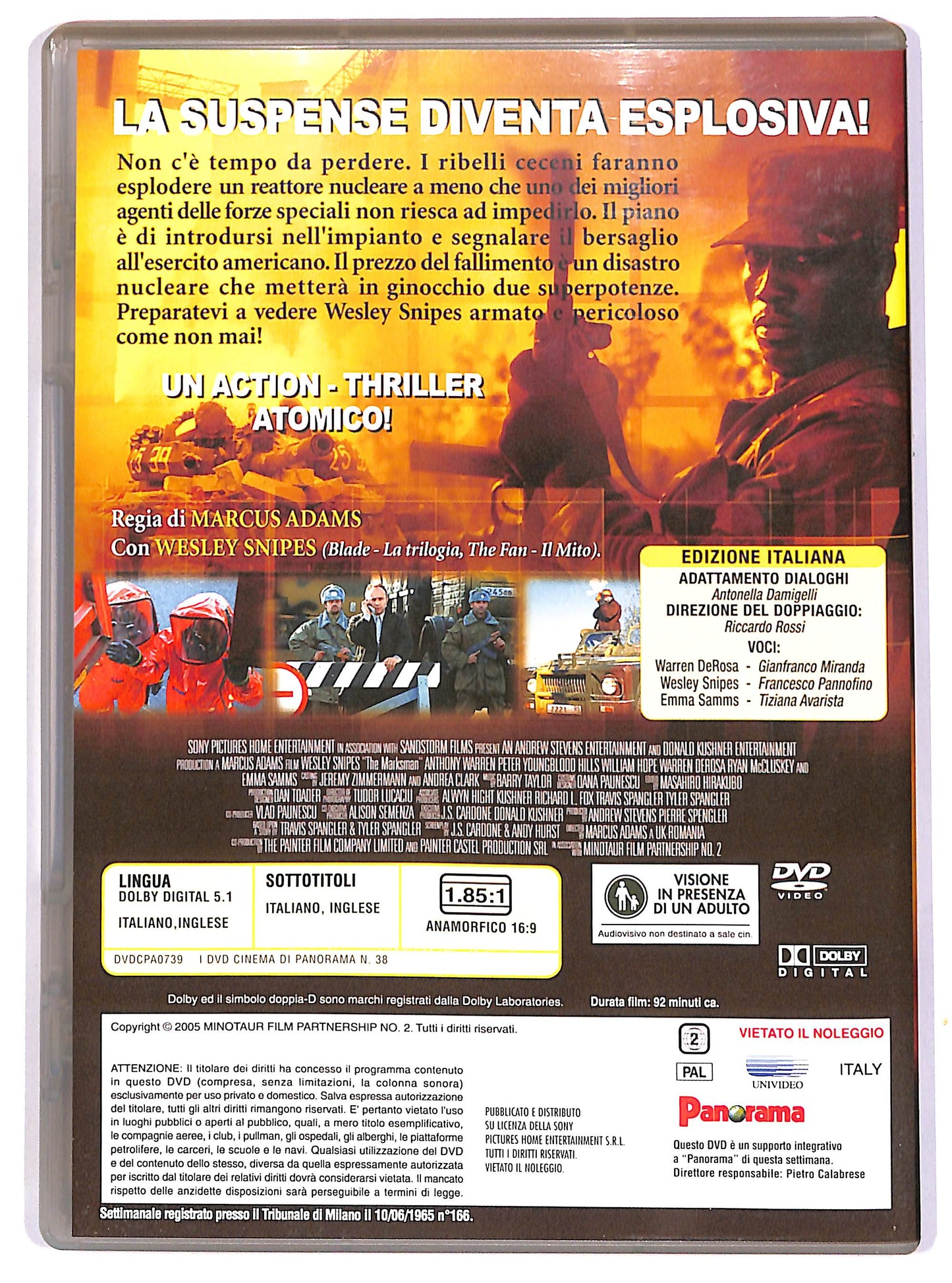 EBOND Nuclear Target EDITORIALE DVD D686934