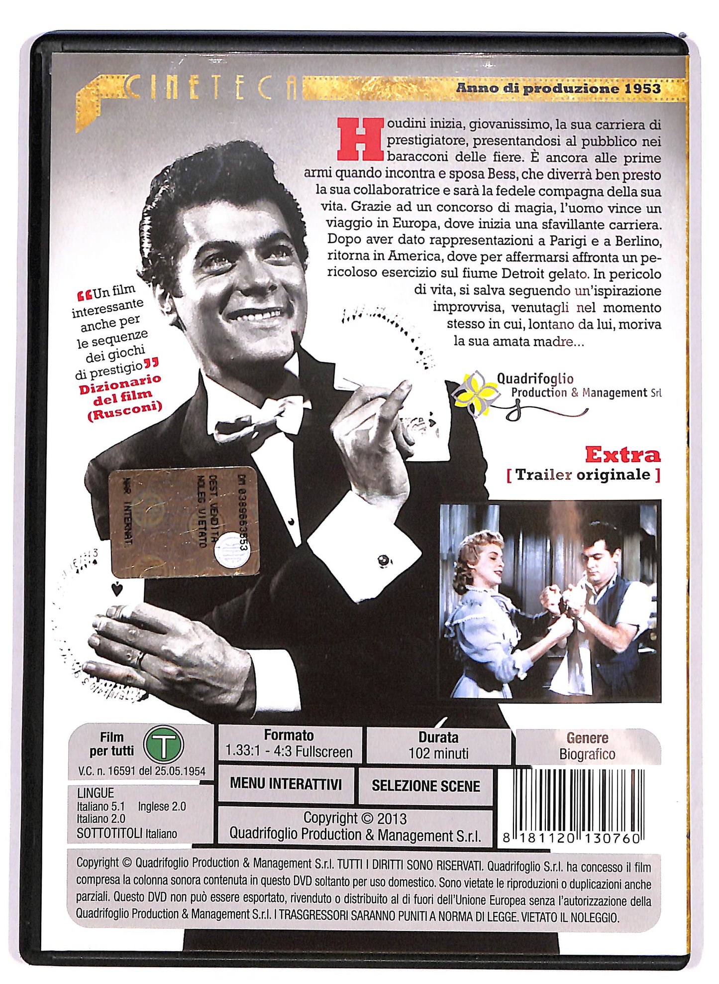 EBOND Il mago Houdini DVD D687148