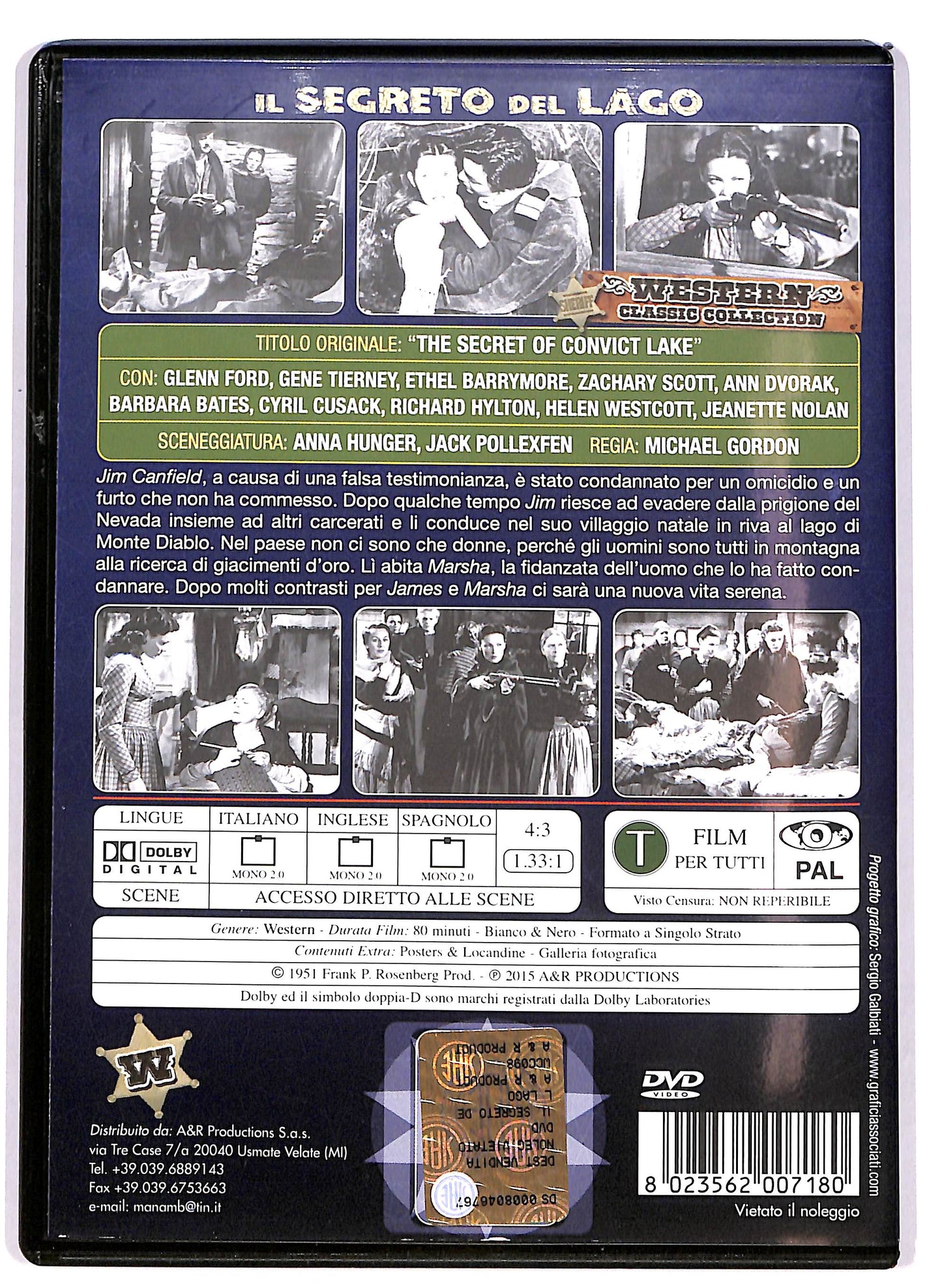 EBOND Il segreto del lago DVD D687154