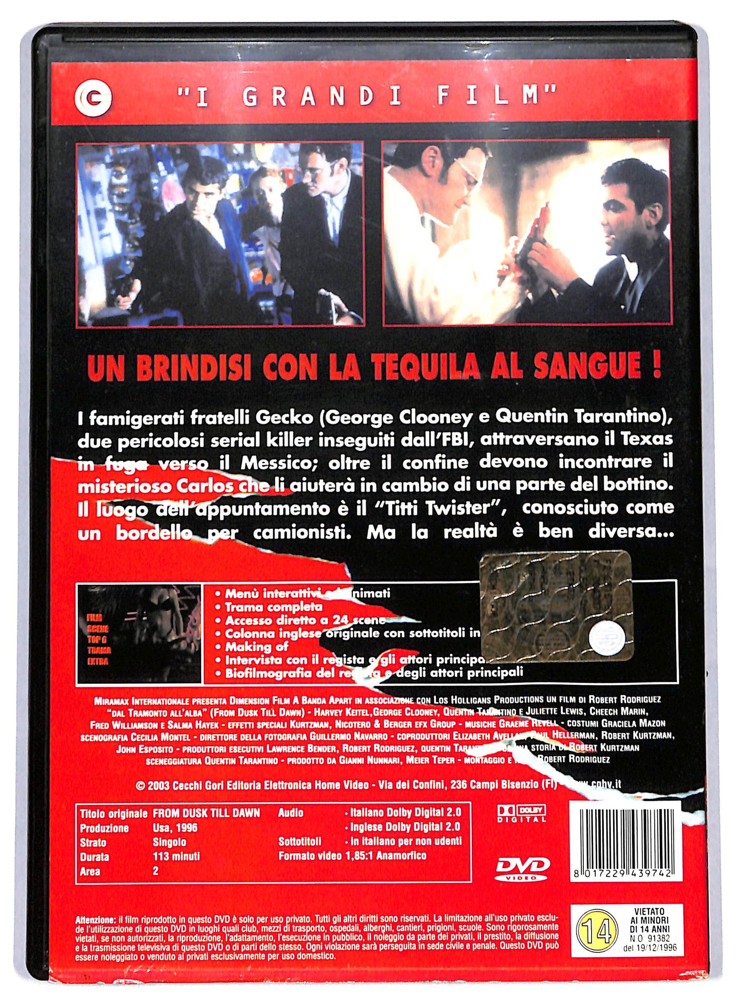 EBOND dal tramonto all'alba DVD D687229