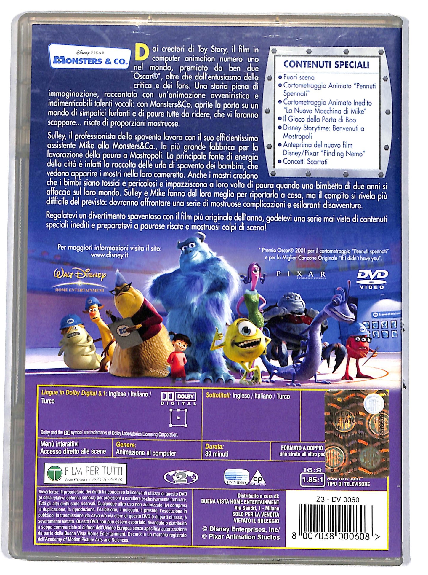 EBOND monsters & co DVD D687441