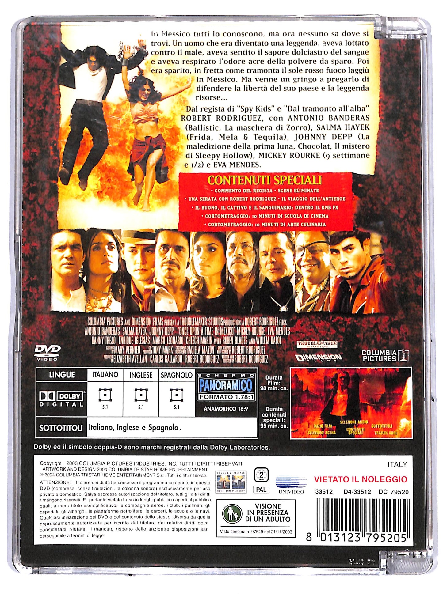 EBOND c'era una volta in messico SJB DVD D687450