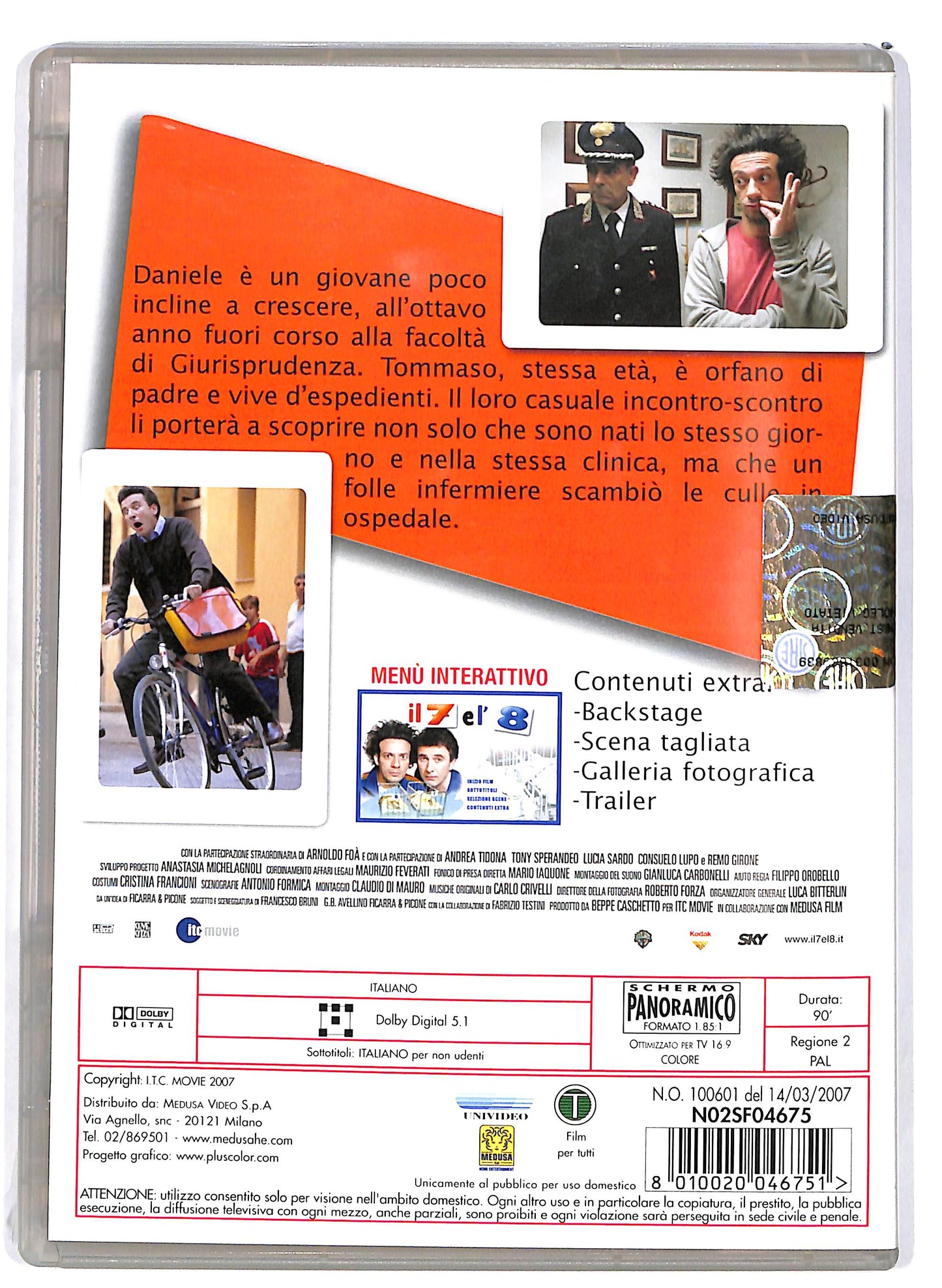 EBOND Il 7 e l'8 DVD D687848