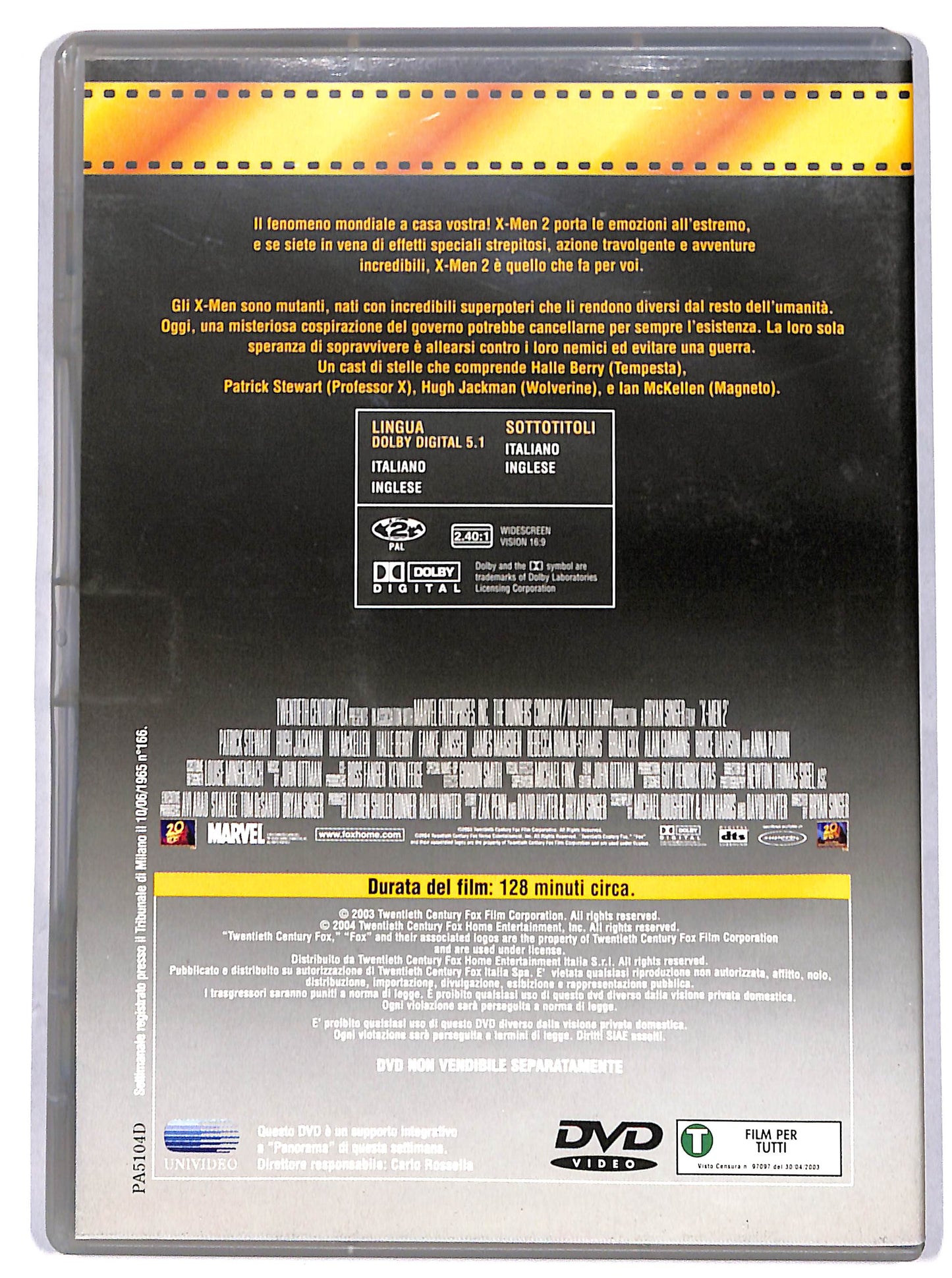 EBOND X-Men 2 EDITORIALE DVD D687944