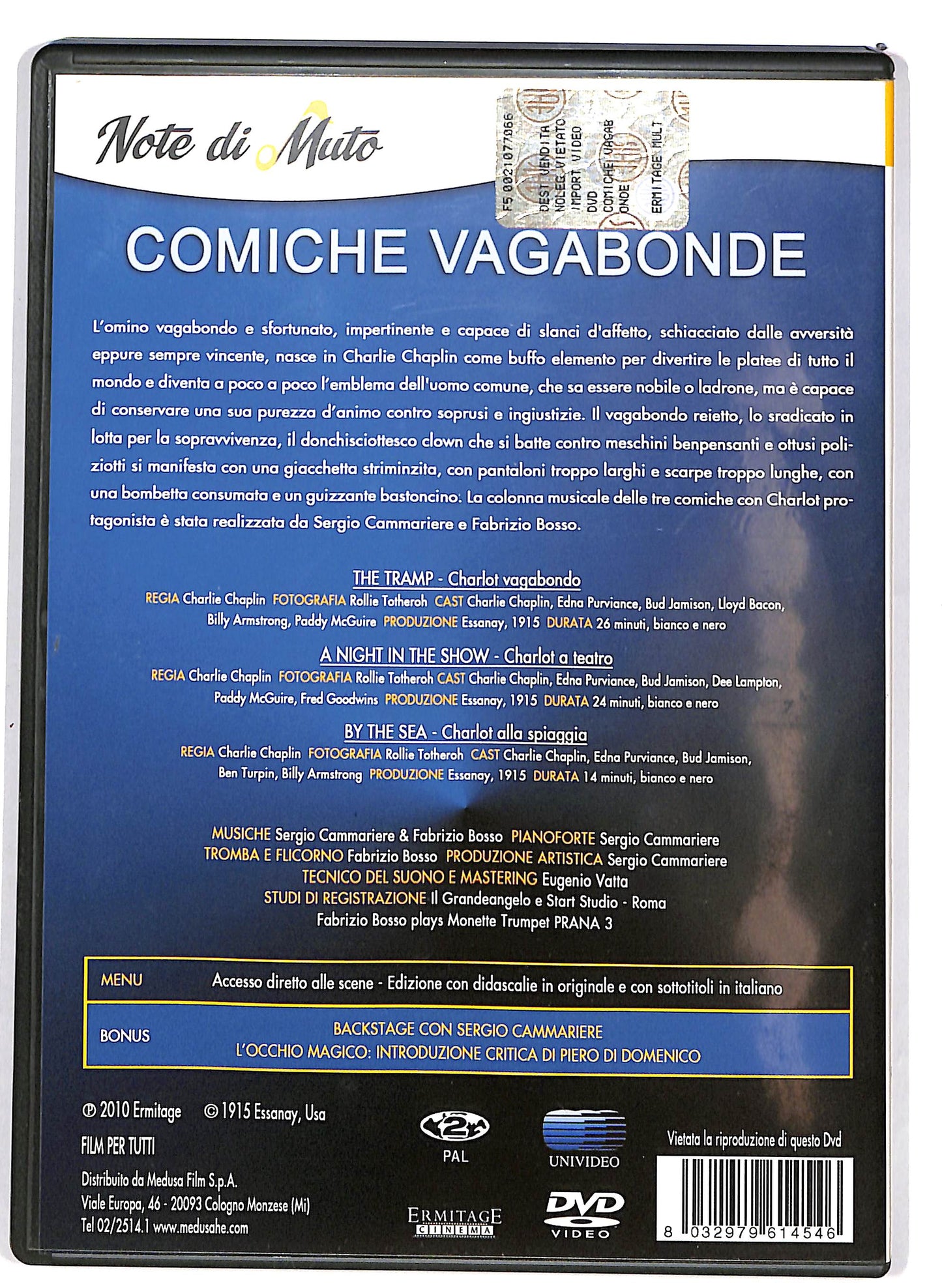 EBOND Comiche vagabonde DVD D688055