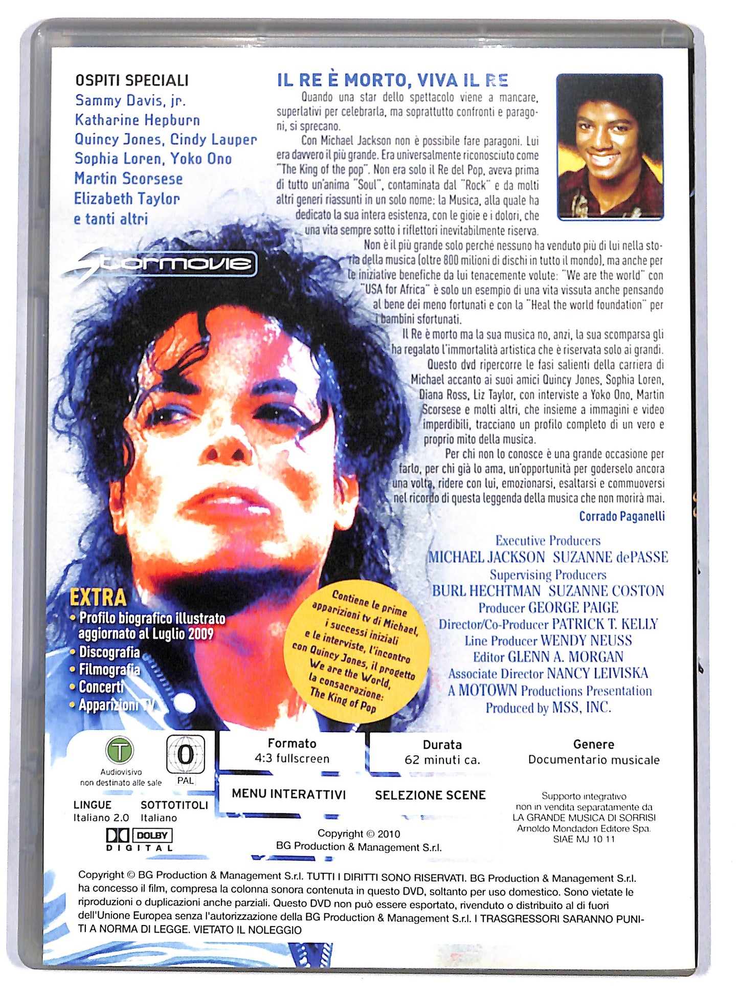 EBOND micheal jackson - la leggenda continua EDITORIALE DVD D688107