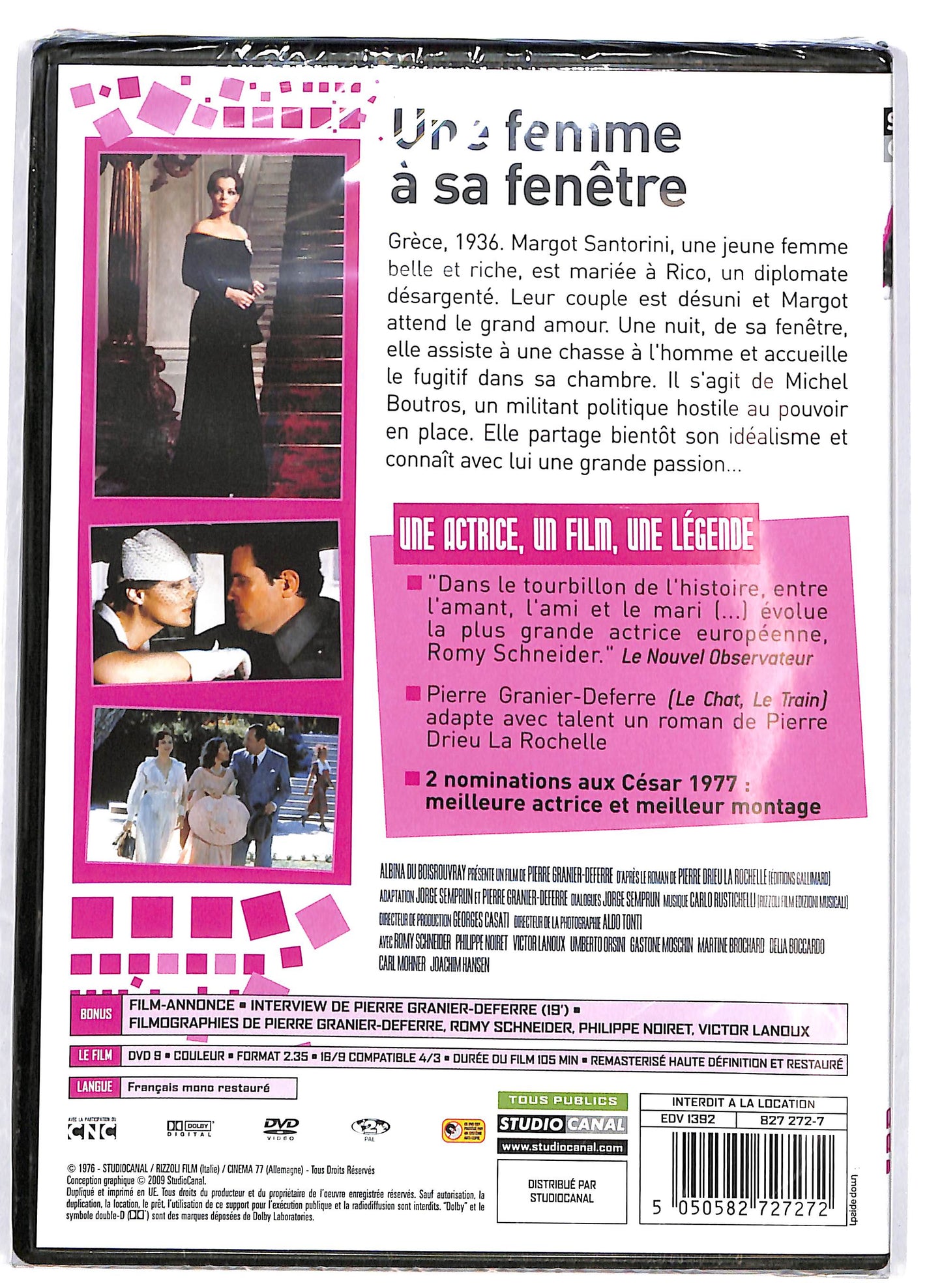 EBOND Une Femme a sa fenetre - France Edition DVD D688230
