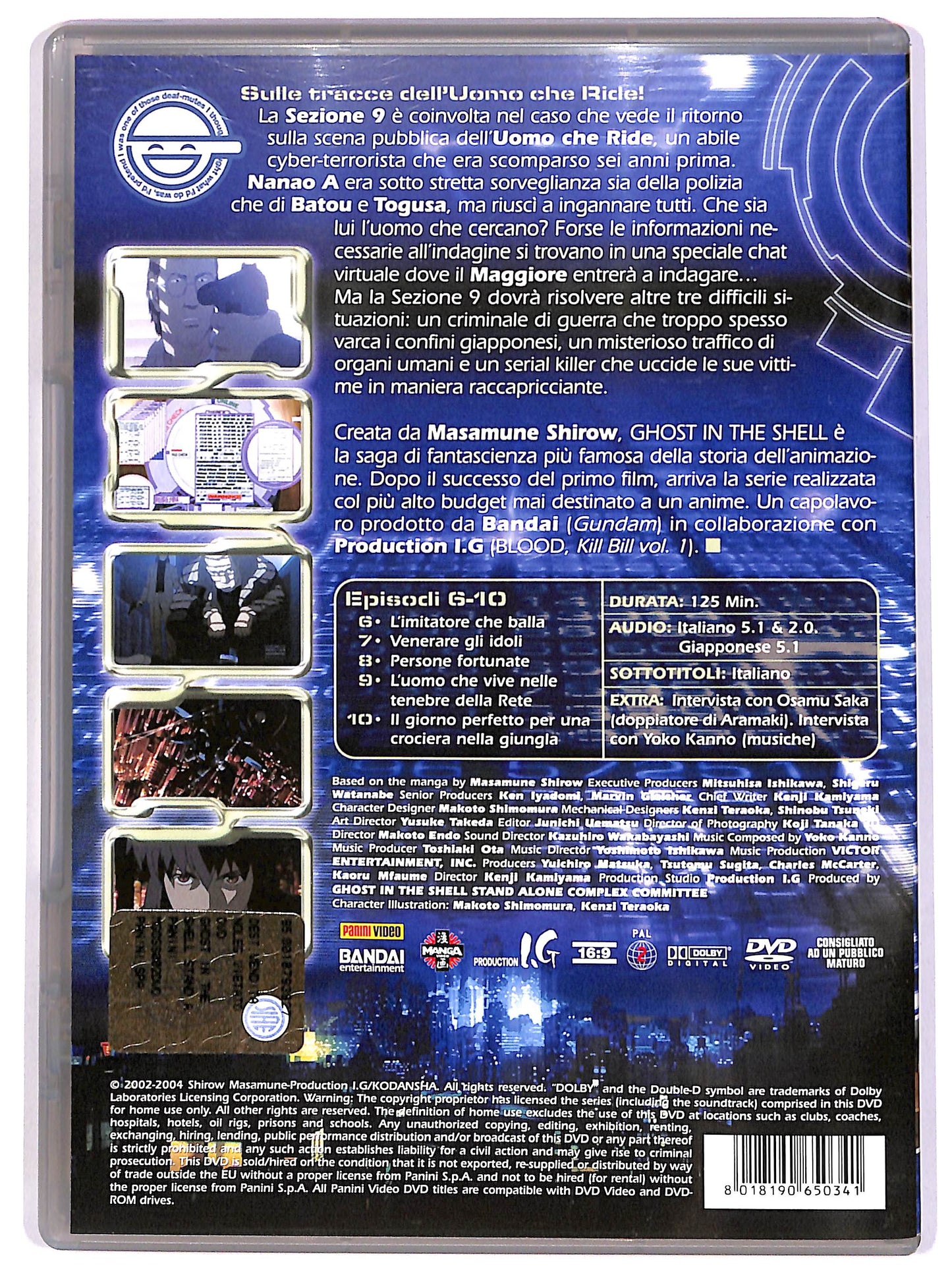 EBOND Ghost in the Shell: Stand Alone Complex (2 di 6) DVD D688436