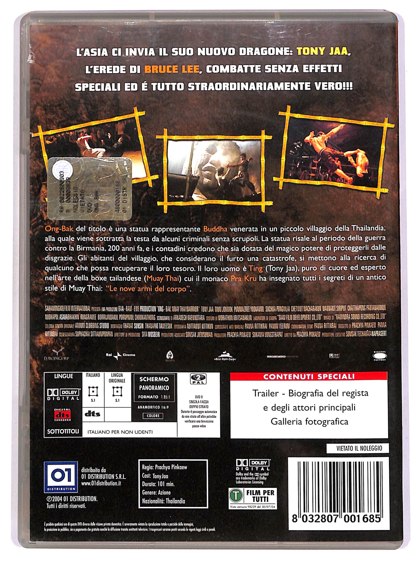 EBOND Ong Bak - Nato per combattere DVD D688709