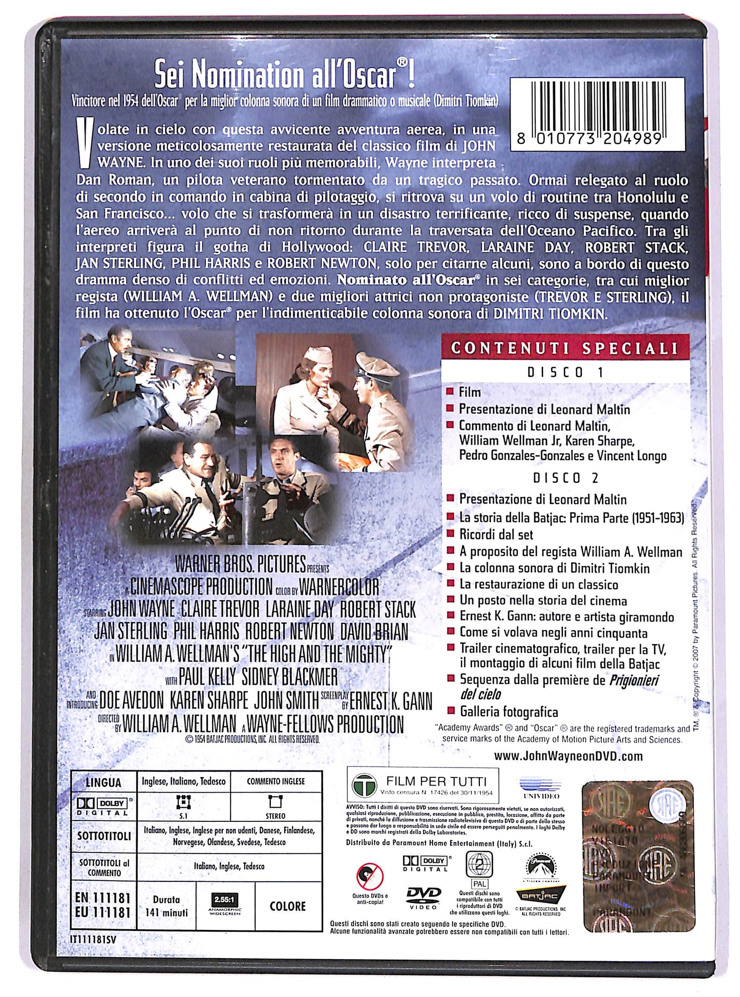 EBOND Prigionieri del cielo (2 dischi) EDIZIONE SPECIALE DVD D689143