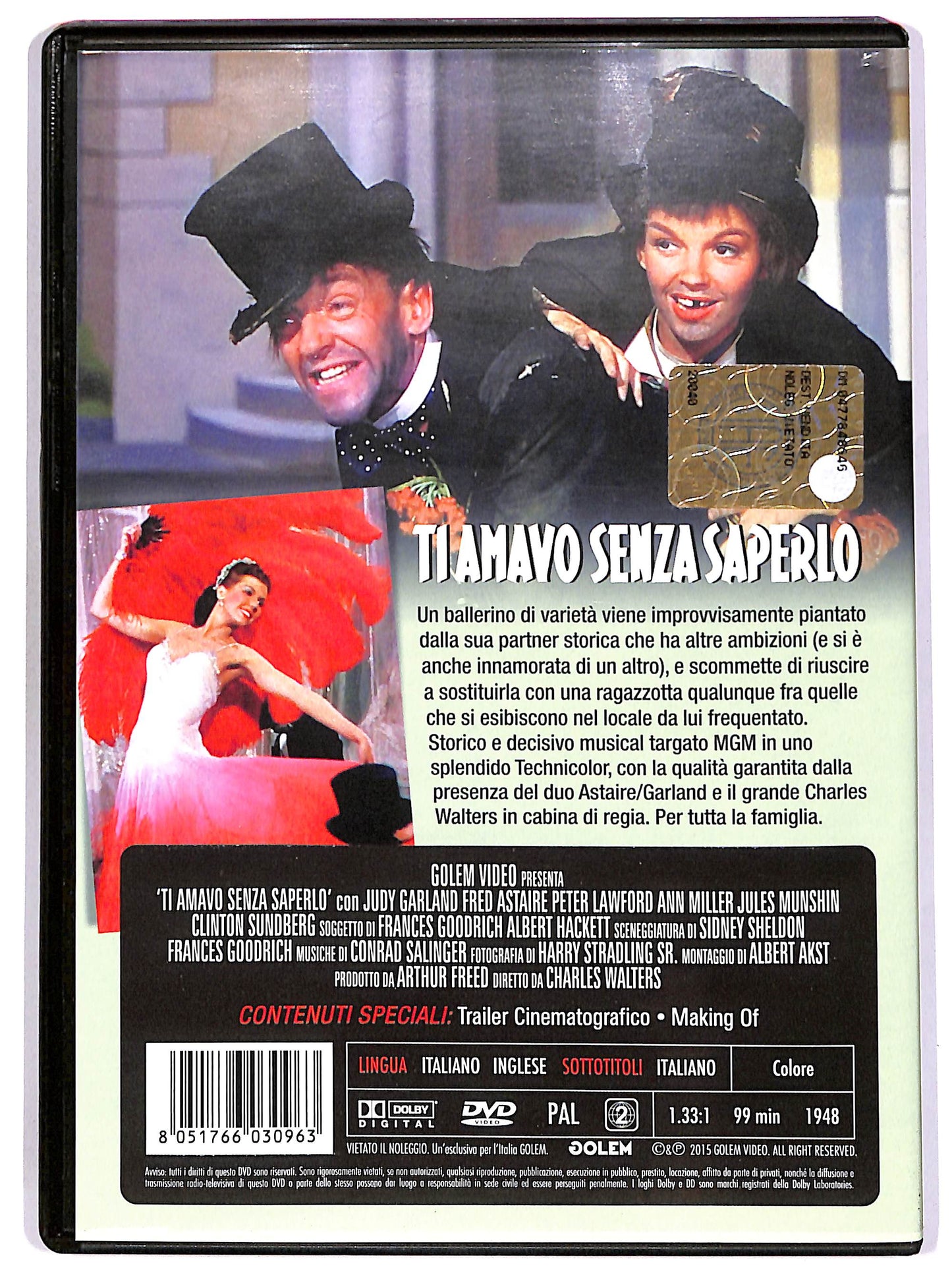 EBOND Ti amavo senza saperlo DVD D689226