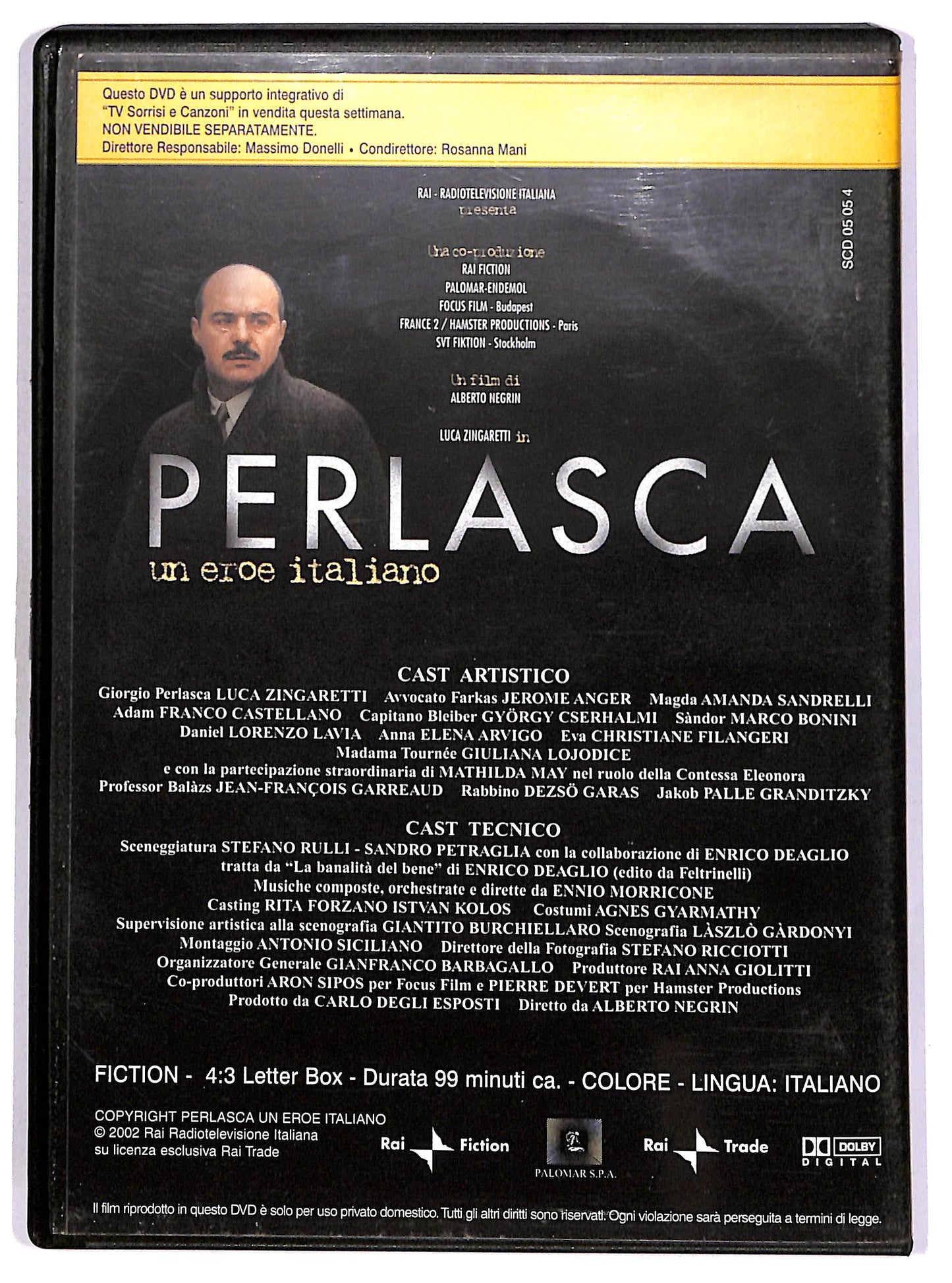 EBOND Perlasca - Un eroe italiano - Parte 1a EDITORIALE DVD D689263
