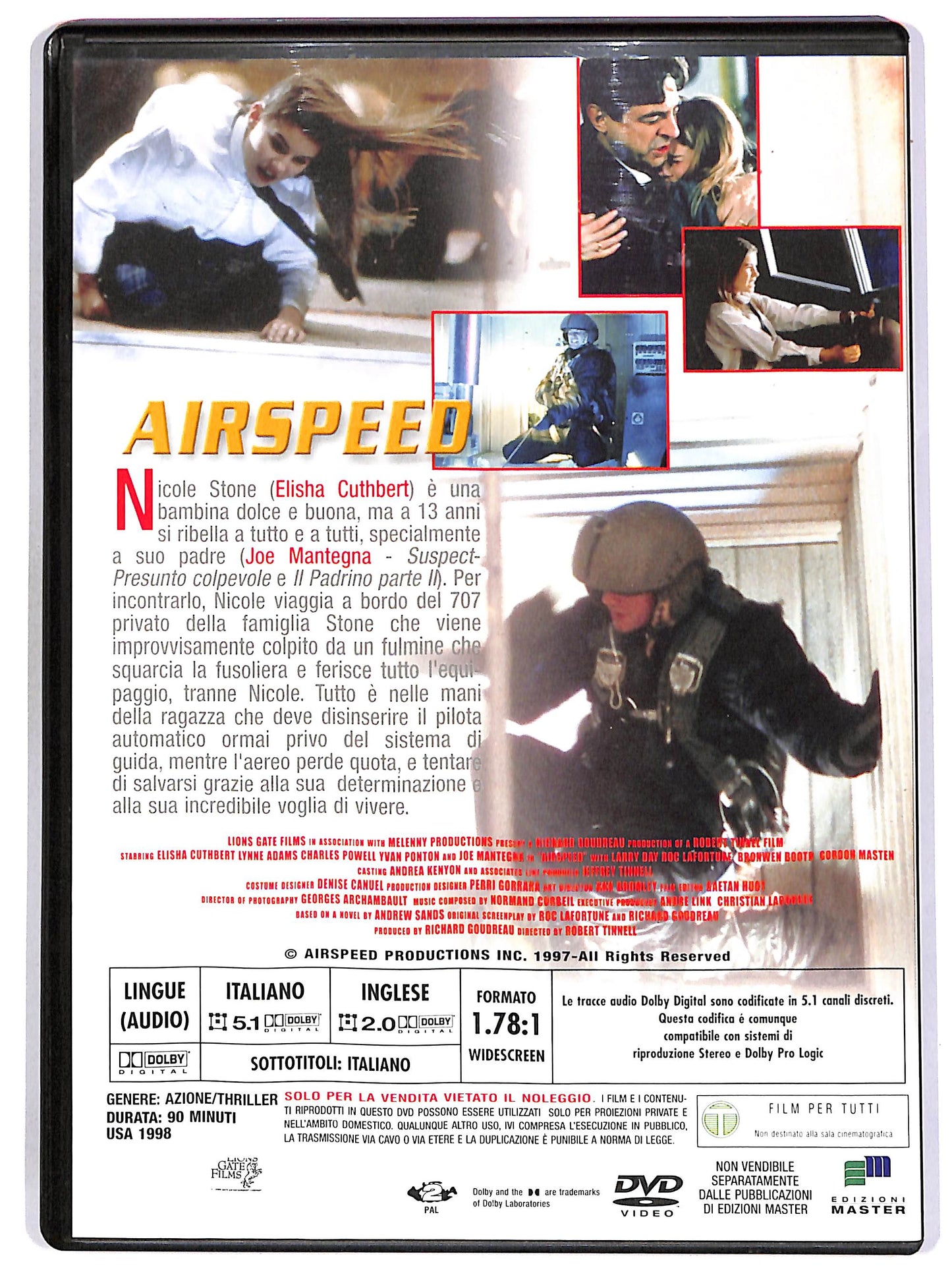 EBOND Airspeed EDITORIALE DVD D689413