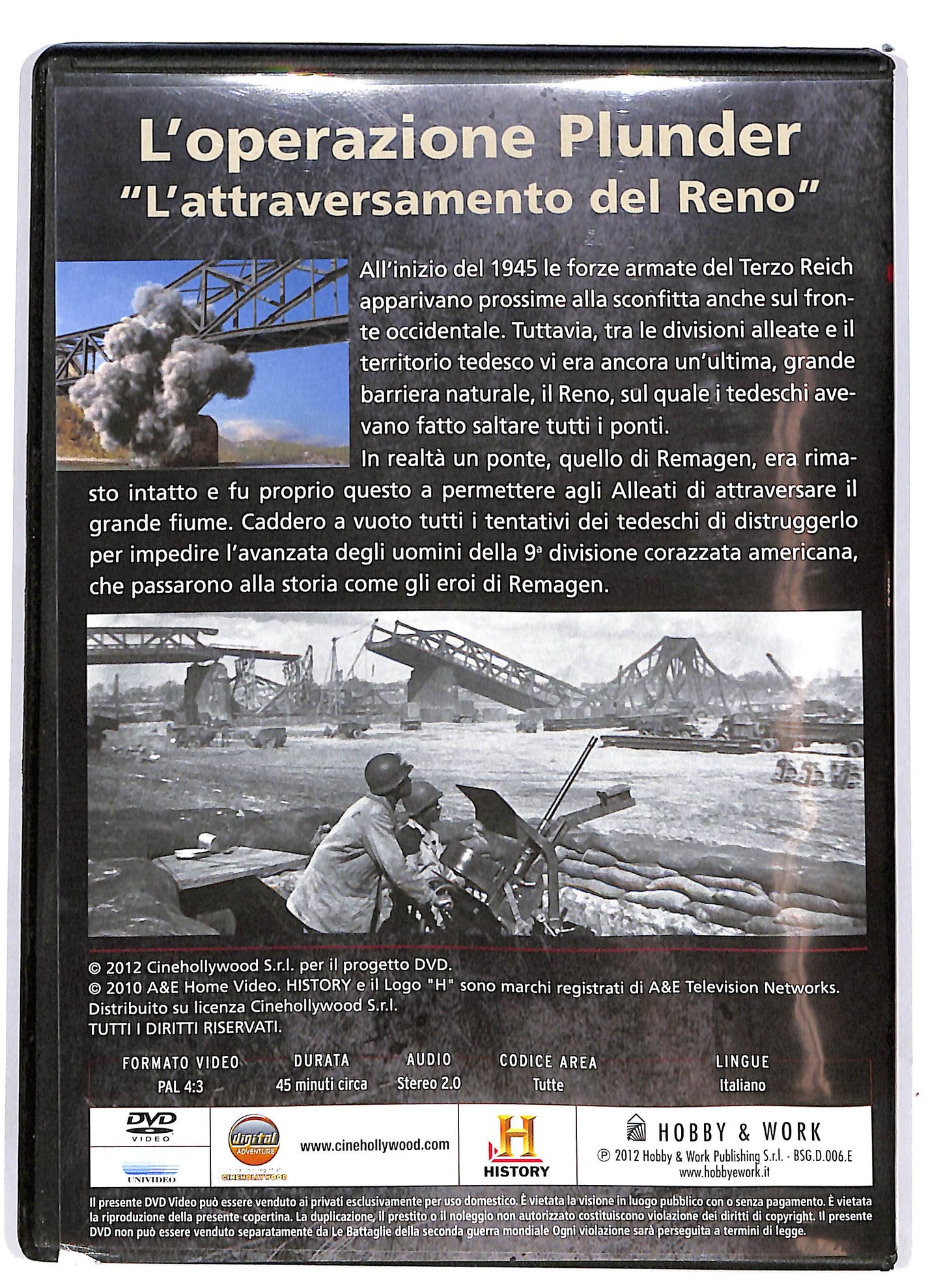 EBOND L'operazione Plunder EDITORIALE DVD D689520