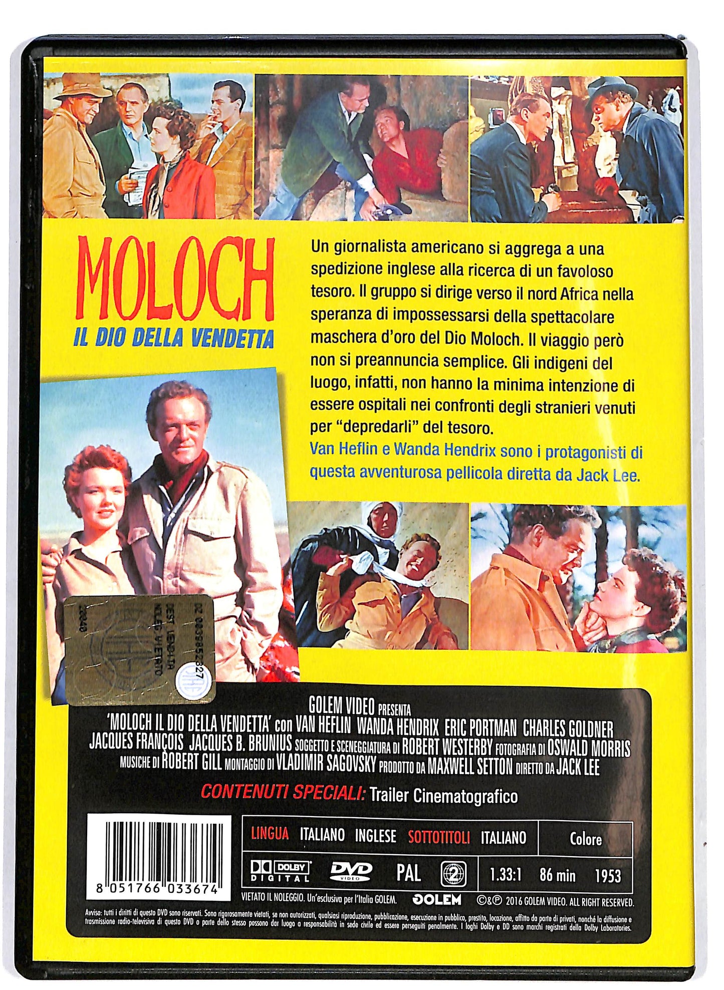 EBOND Moloch, il dio della vendetta DVD D689704