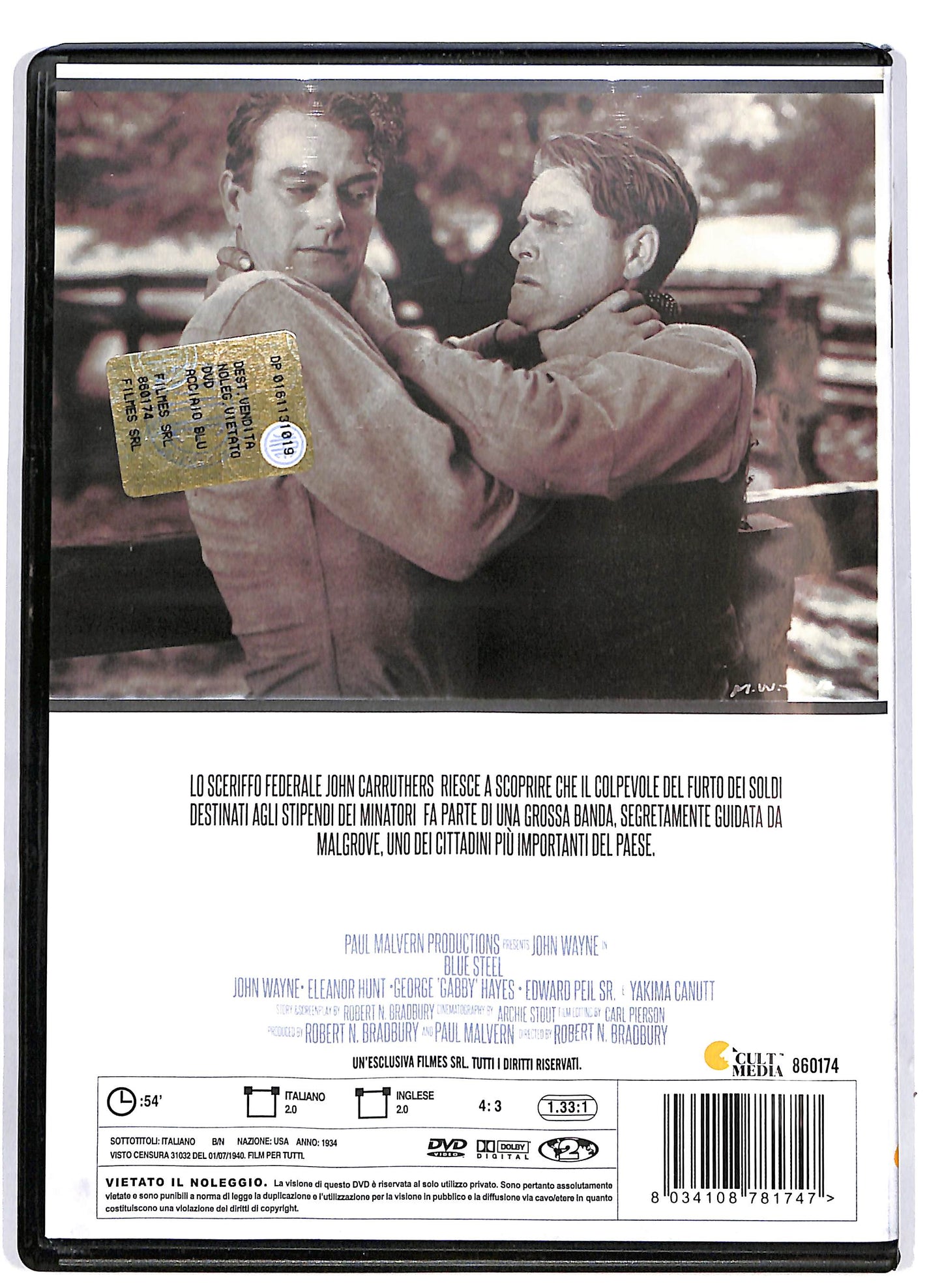 EBOND Acciaio blu DVD D689752