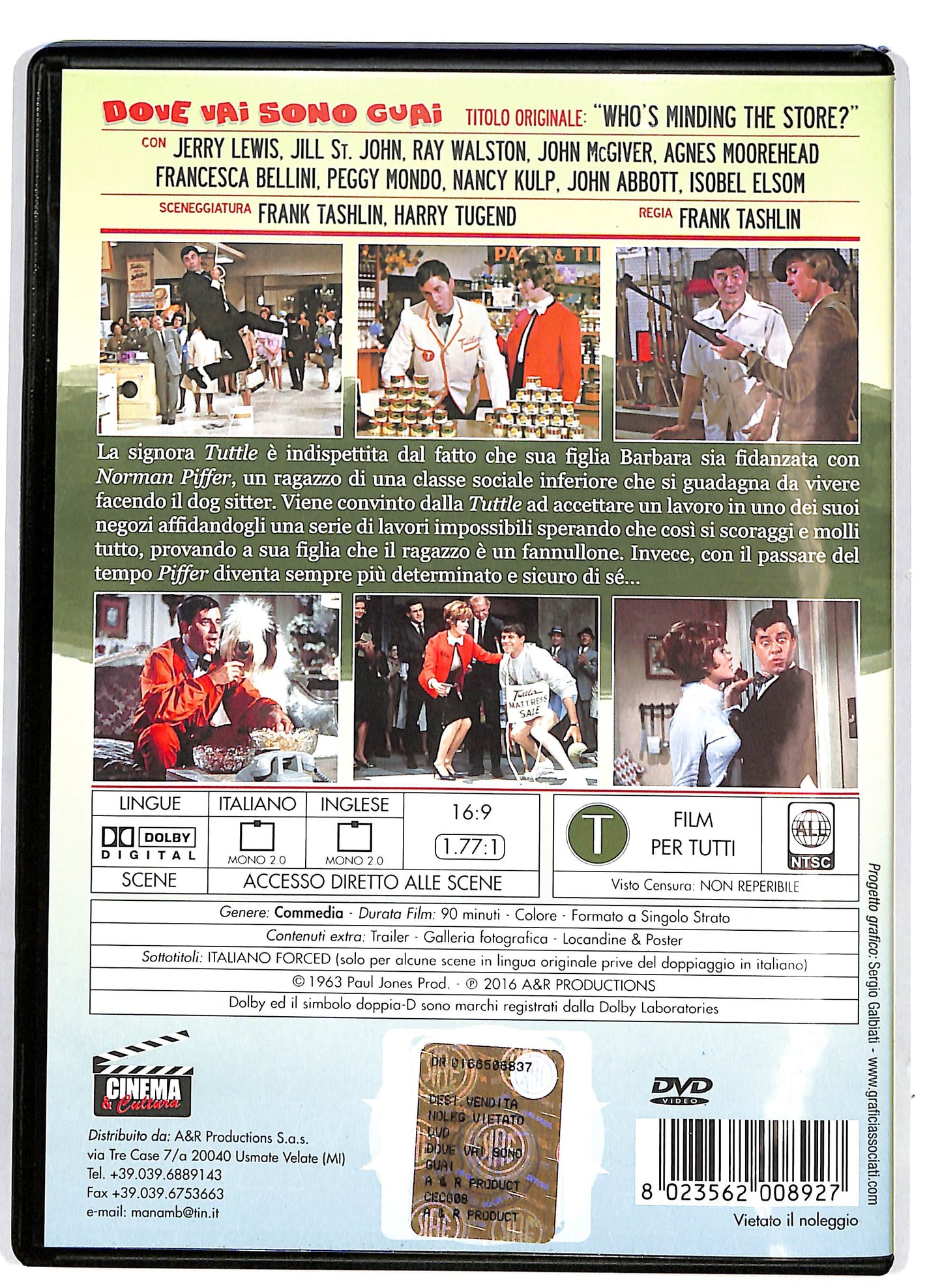 EBOND Dove vai sono guai! DVD D689762