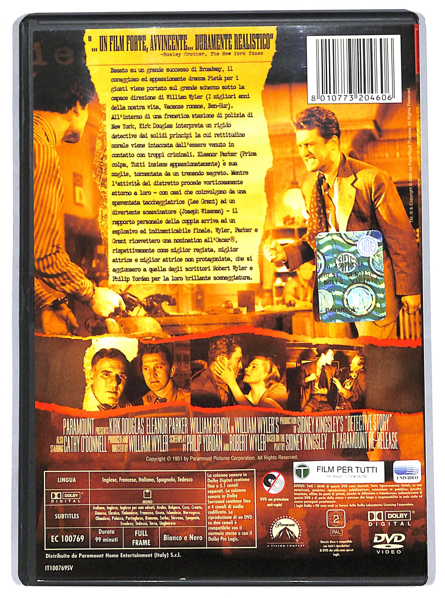 EBOND Pieta per i giusti DVD D689856