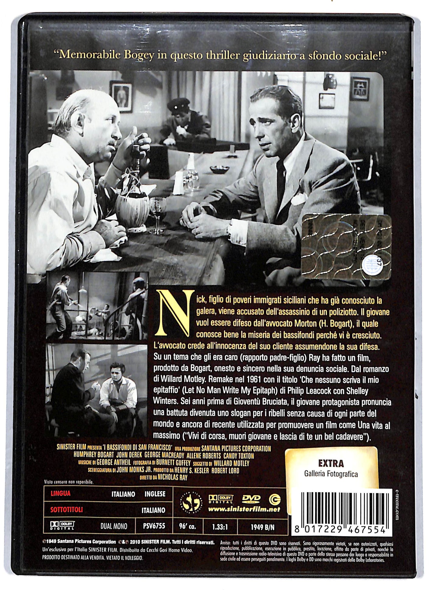 EBOND i bassifondi di san francisco volume 1 DVD D689863