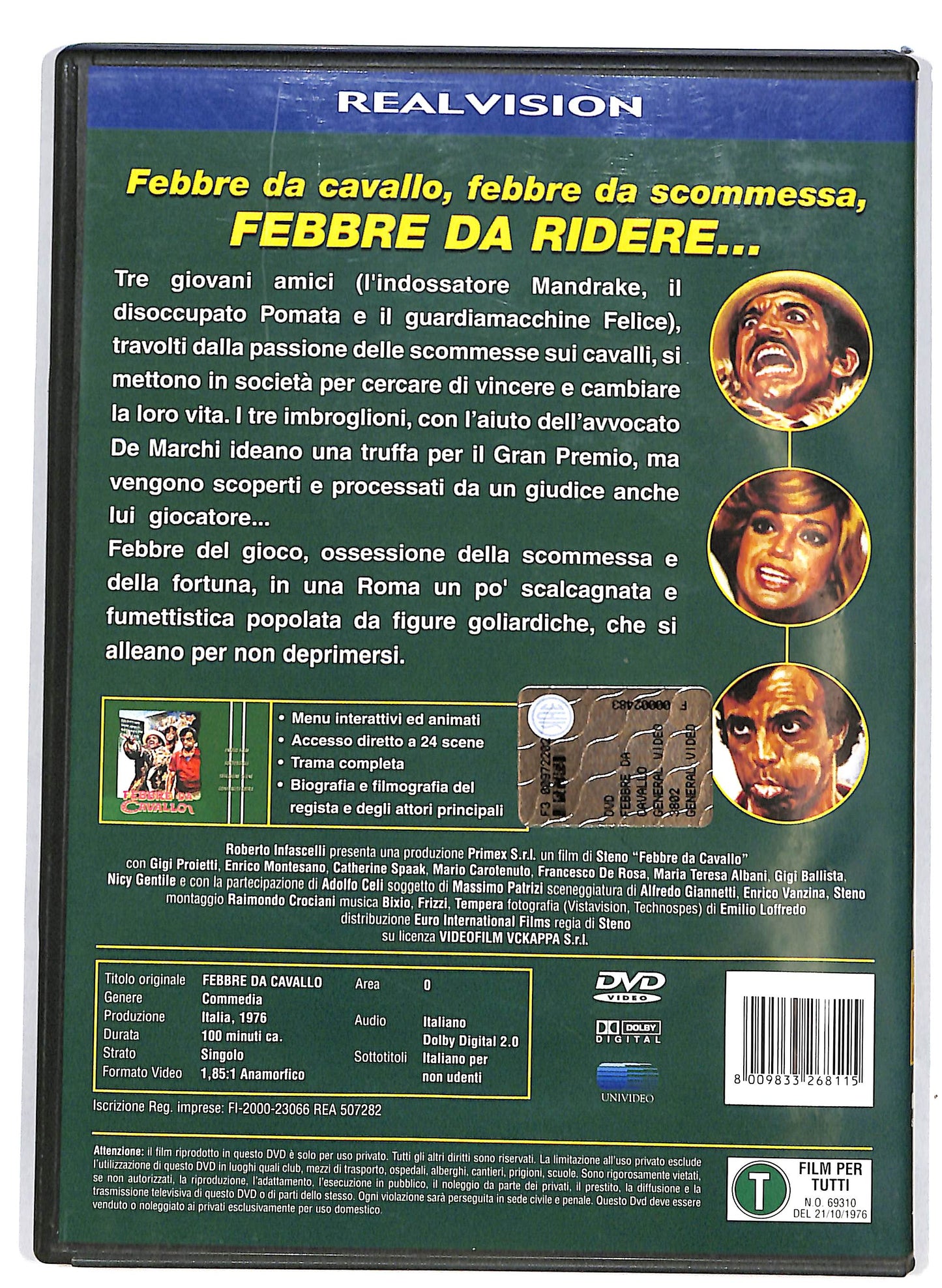 EBOND Febbre Da Cavallo DVD D689952