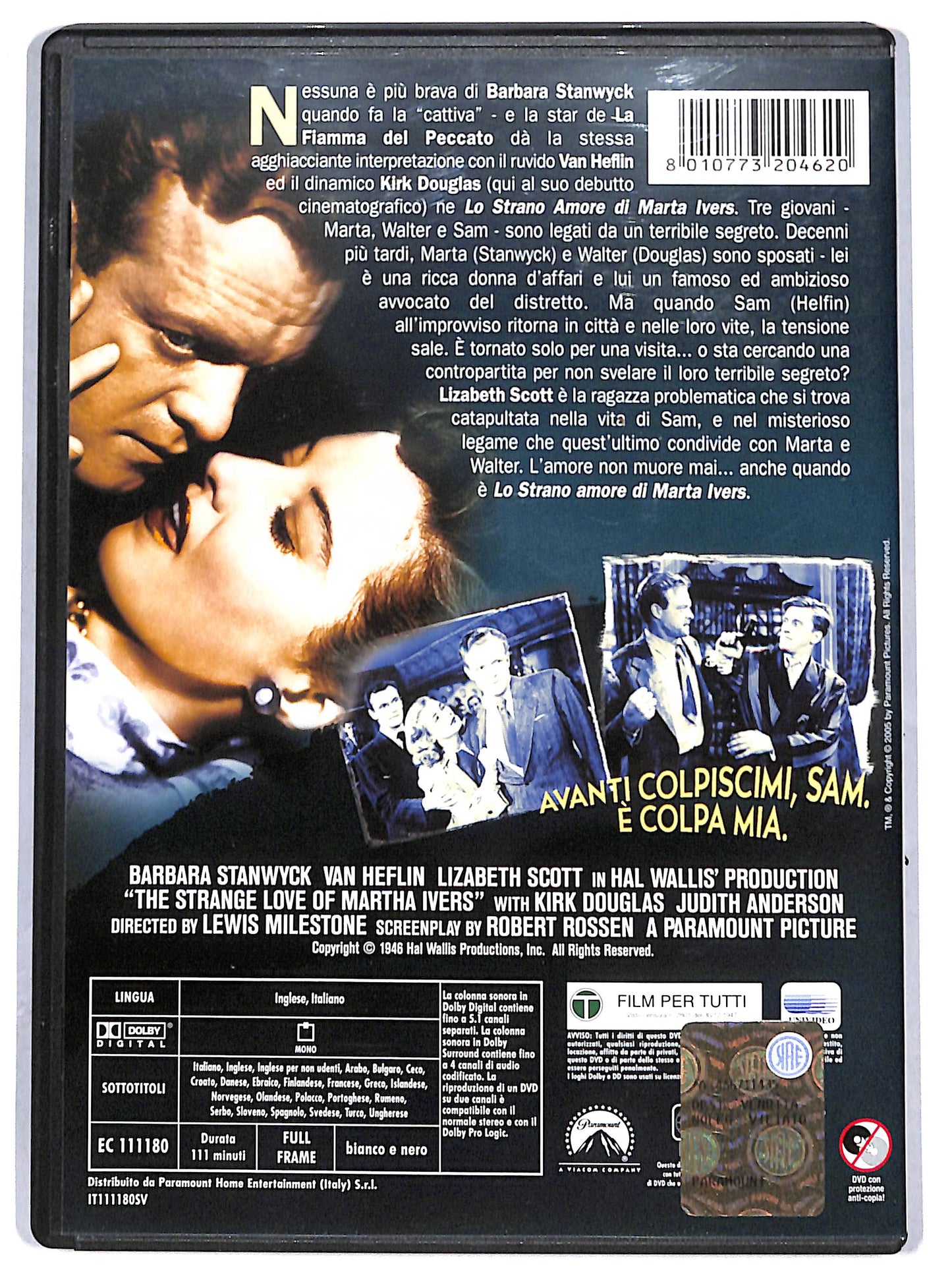 EBOND Lo strano amore di Marta Ivers DVD D690054