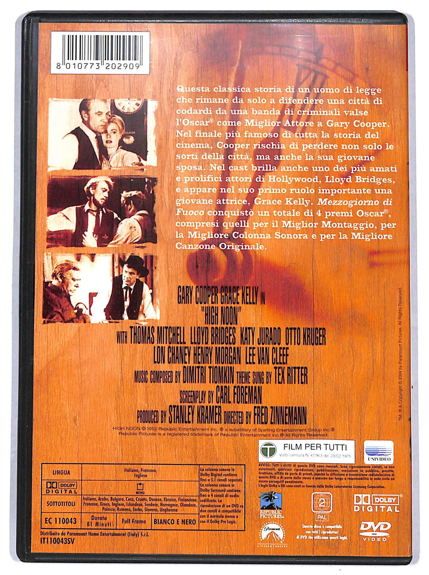 EBOND mezzogiorno di fuoco DVD D690223