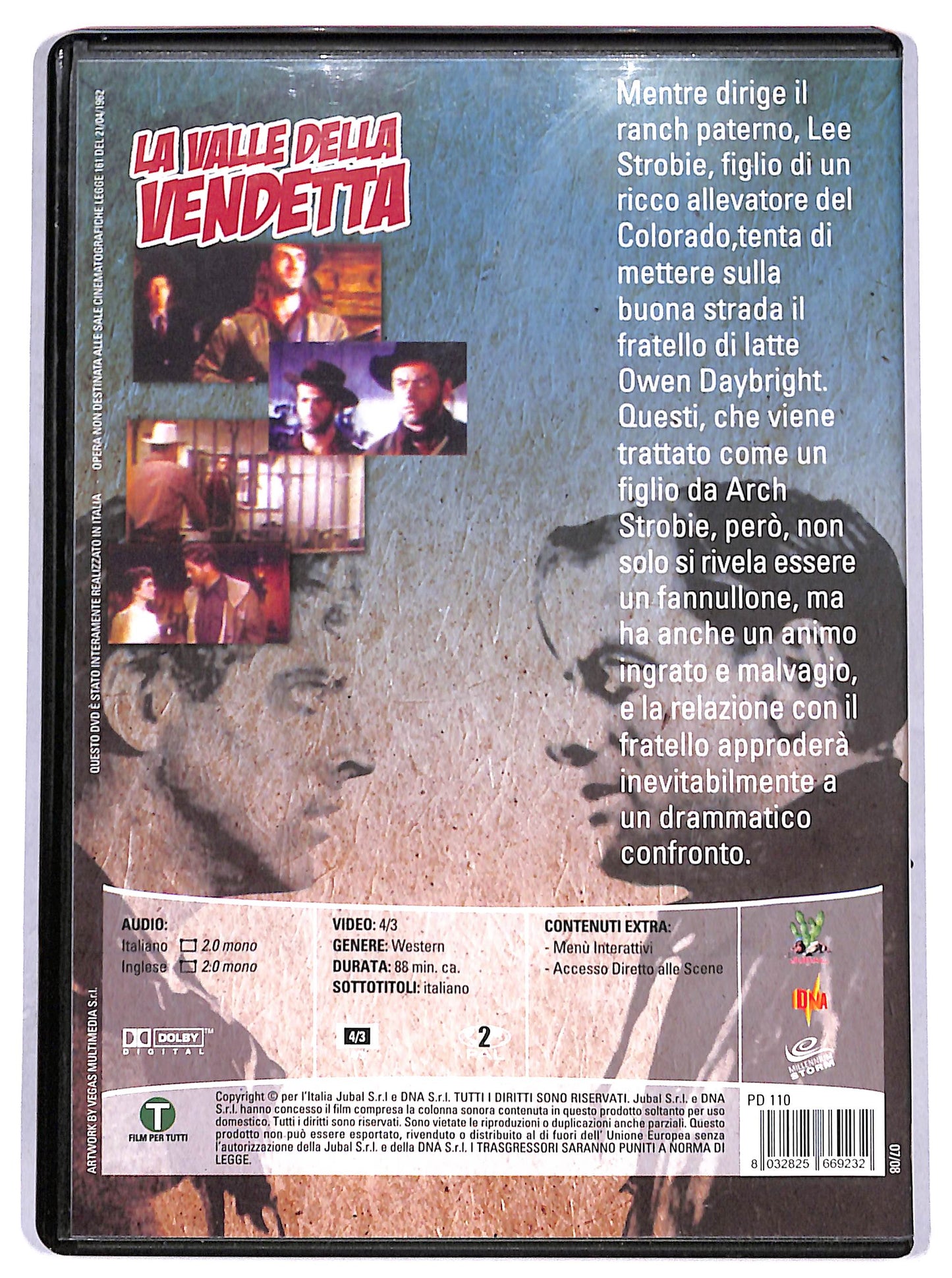 EBOND La valle della vendetta DVD D690253