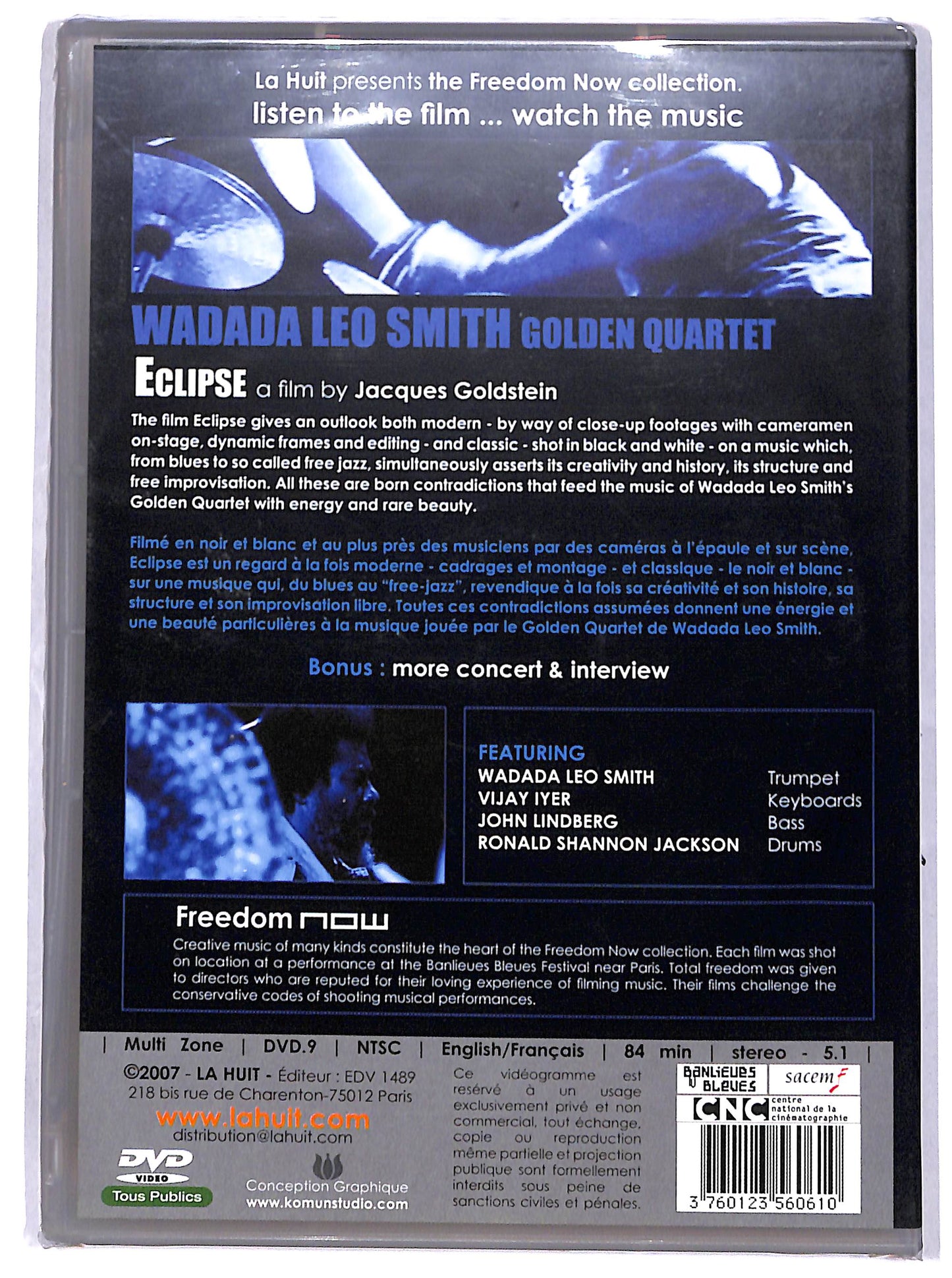 EBOND wadada leo smith golden quartet EDITORIALE DVD D690260