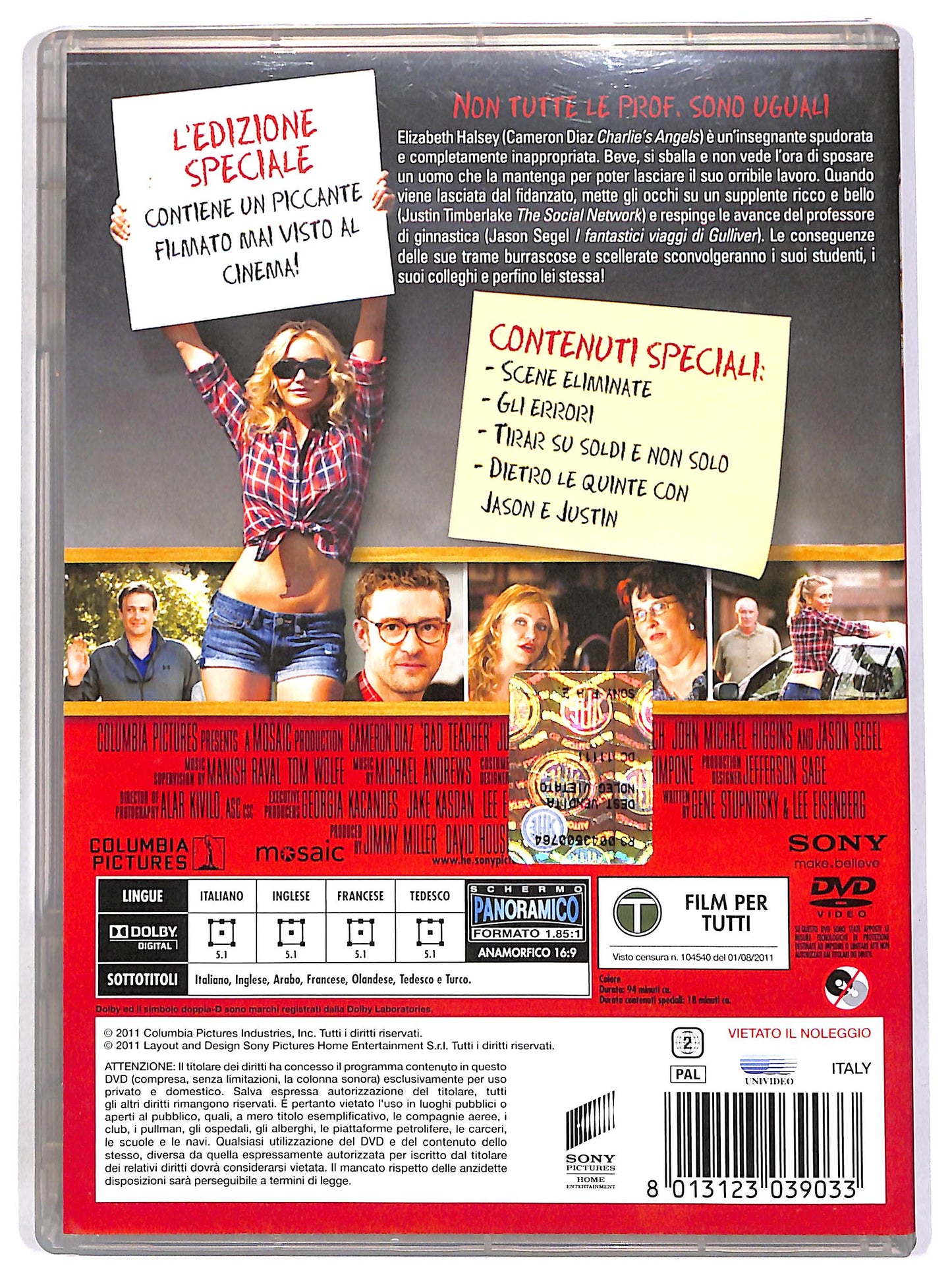 EBOND Bad Teacher - Una cattiva maestra edizione speciale DVD D690327