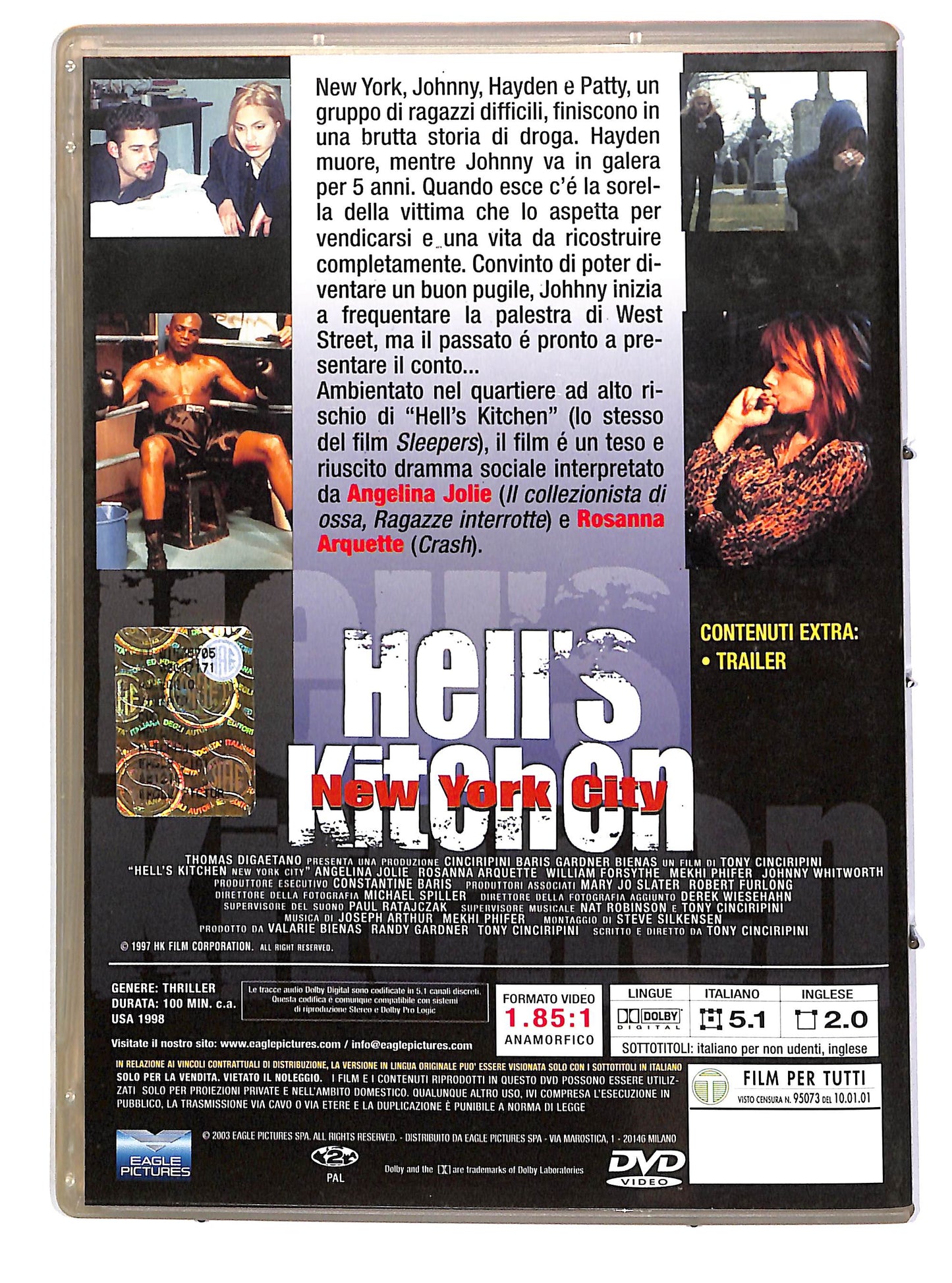 EBOND Hell's Kitchen - New York City SLIMCASE EDITORIALE DVD D690331