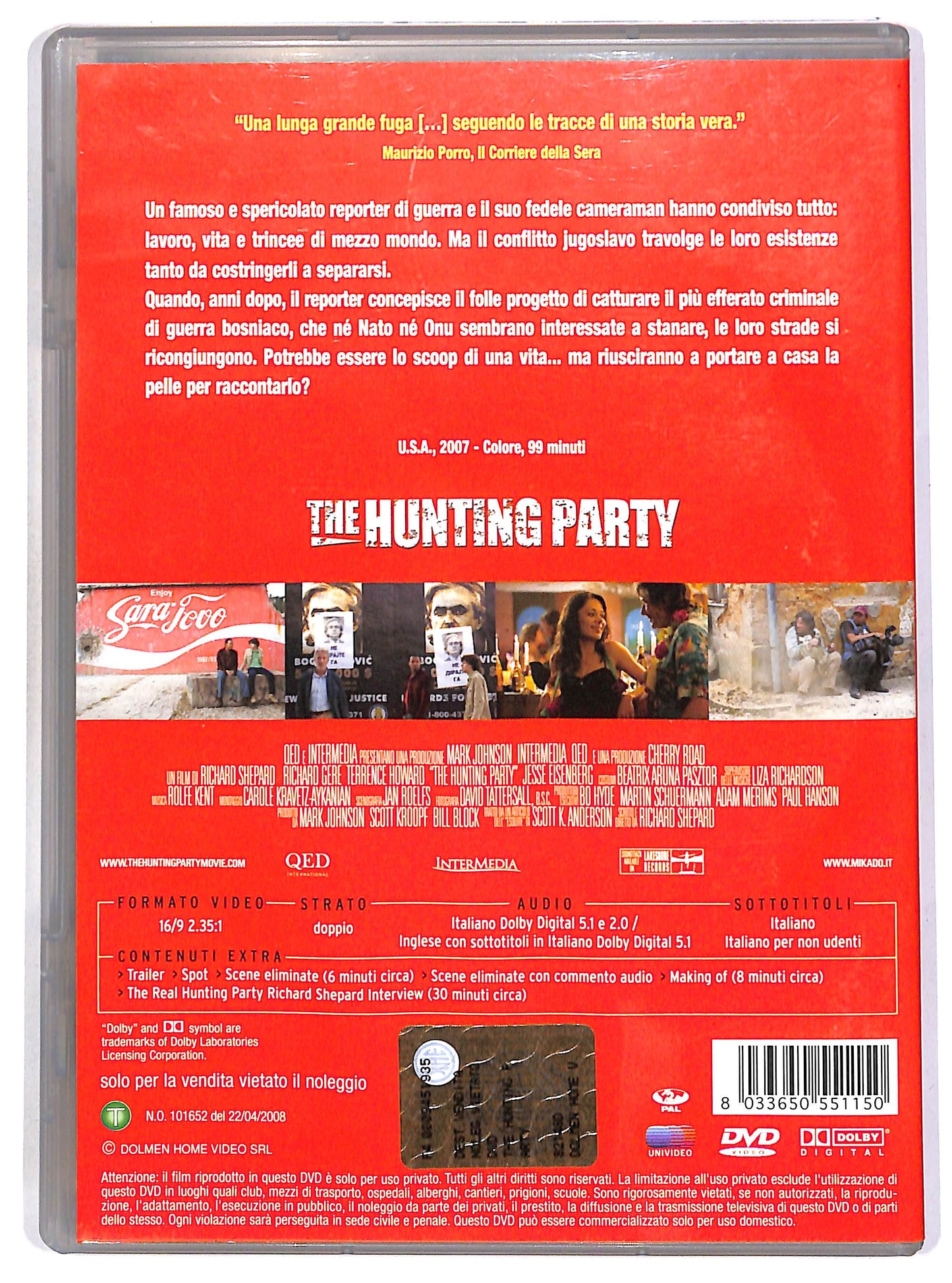 EBOND The Hunting Party DVD D690332