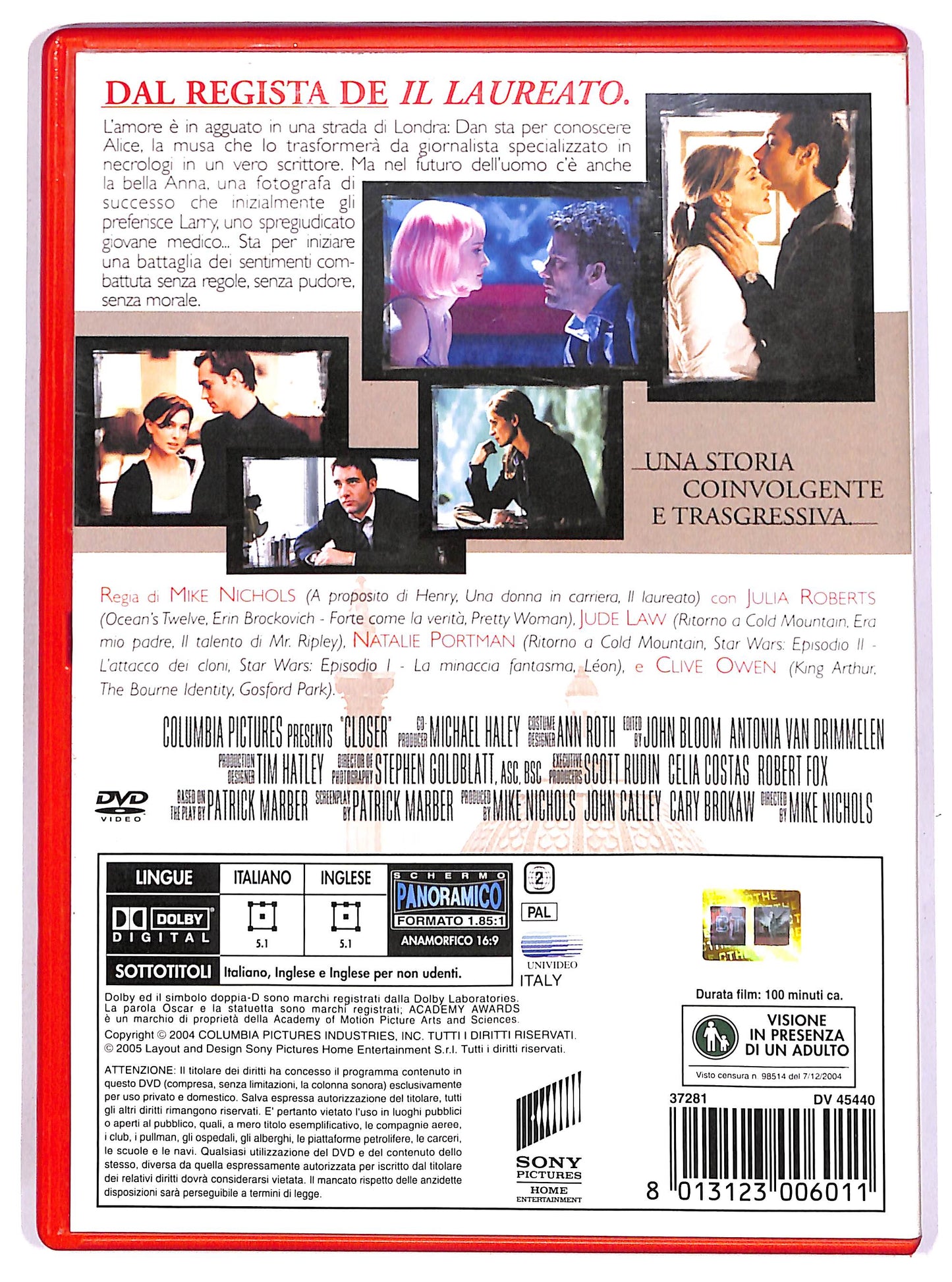 EBOND Closer NOLEGGIO DVD D690344