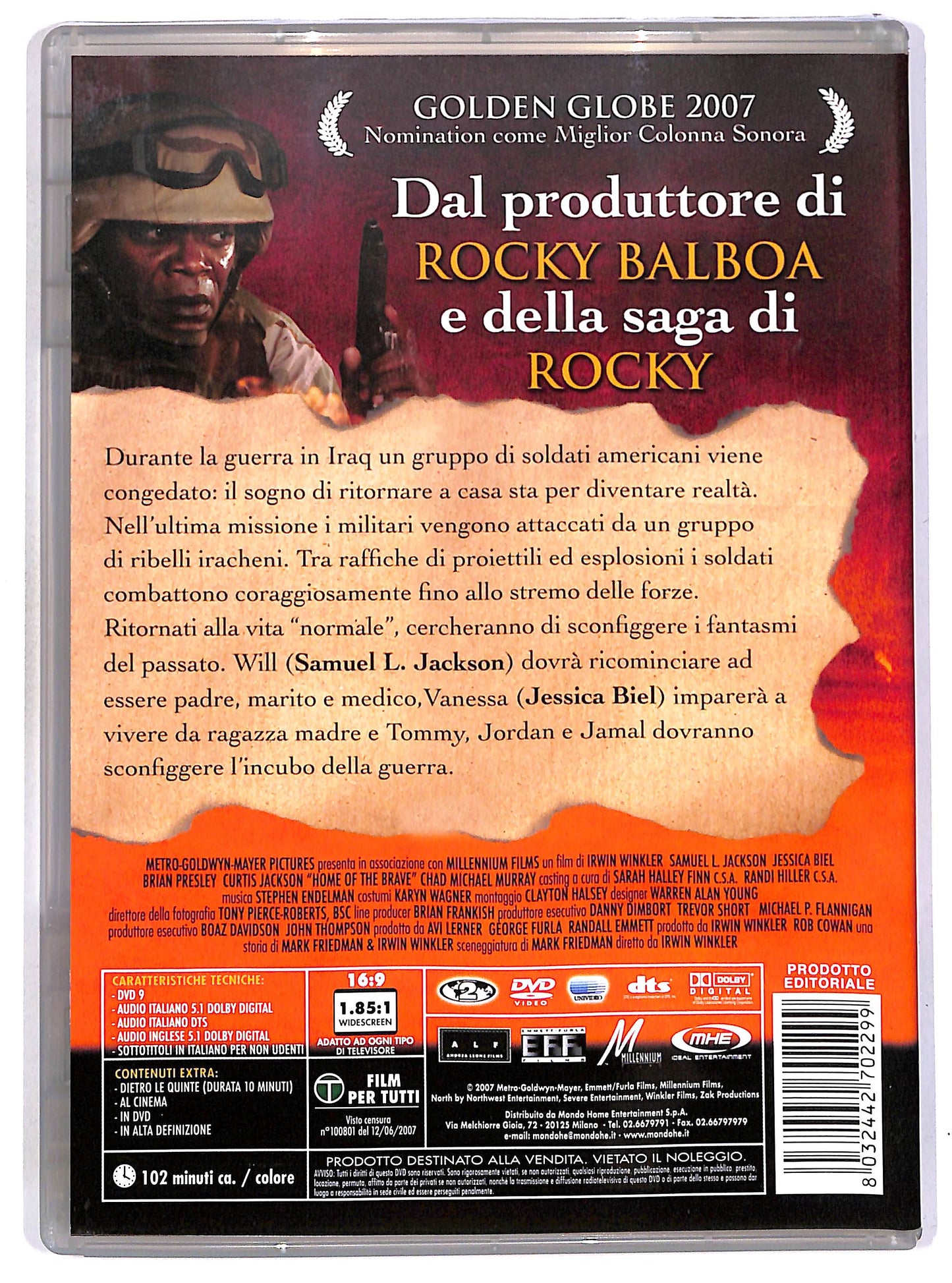EBOND Home of the Brave EDITORIALE DVD D690548