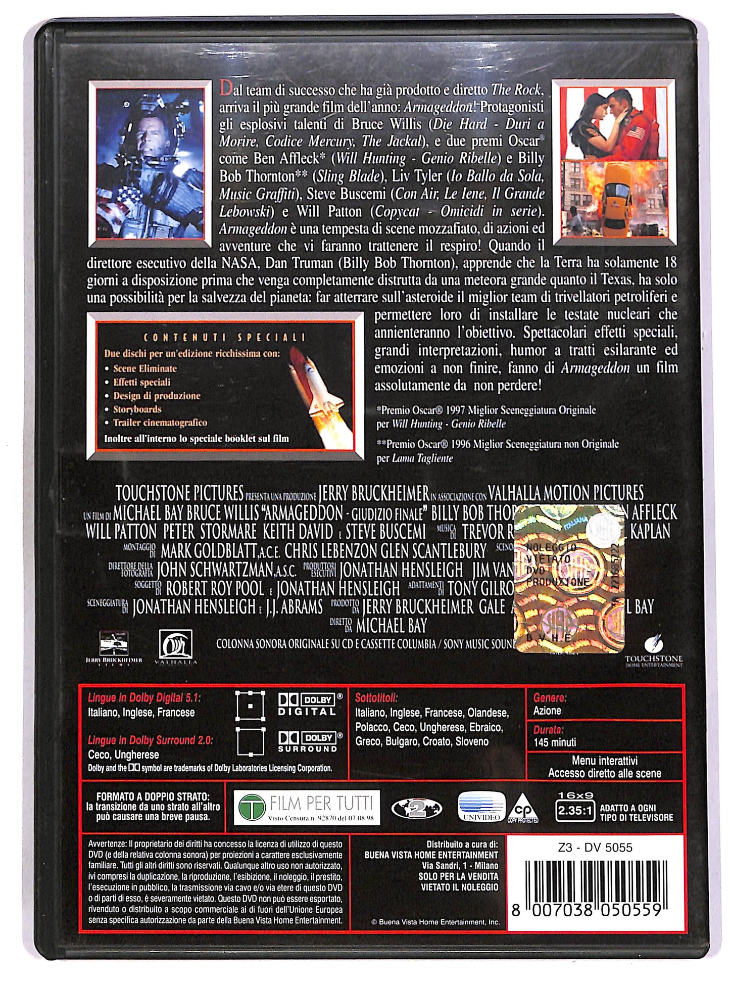 EBOND Armageddon - Giudizio finale (2 dischi) DVD D690664